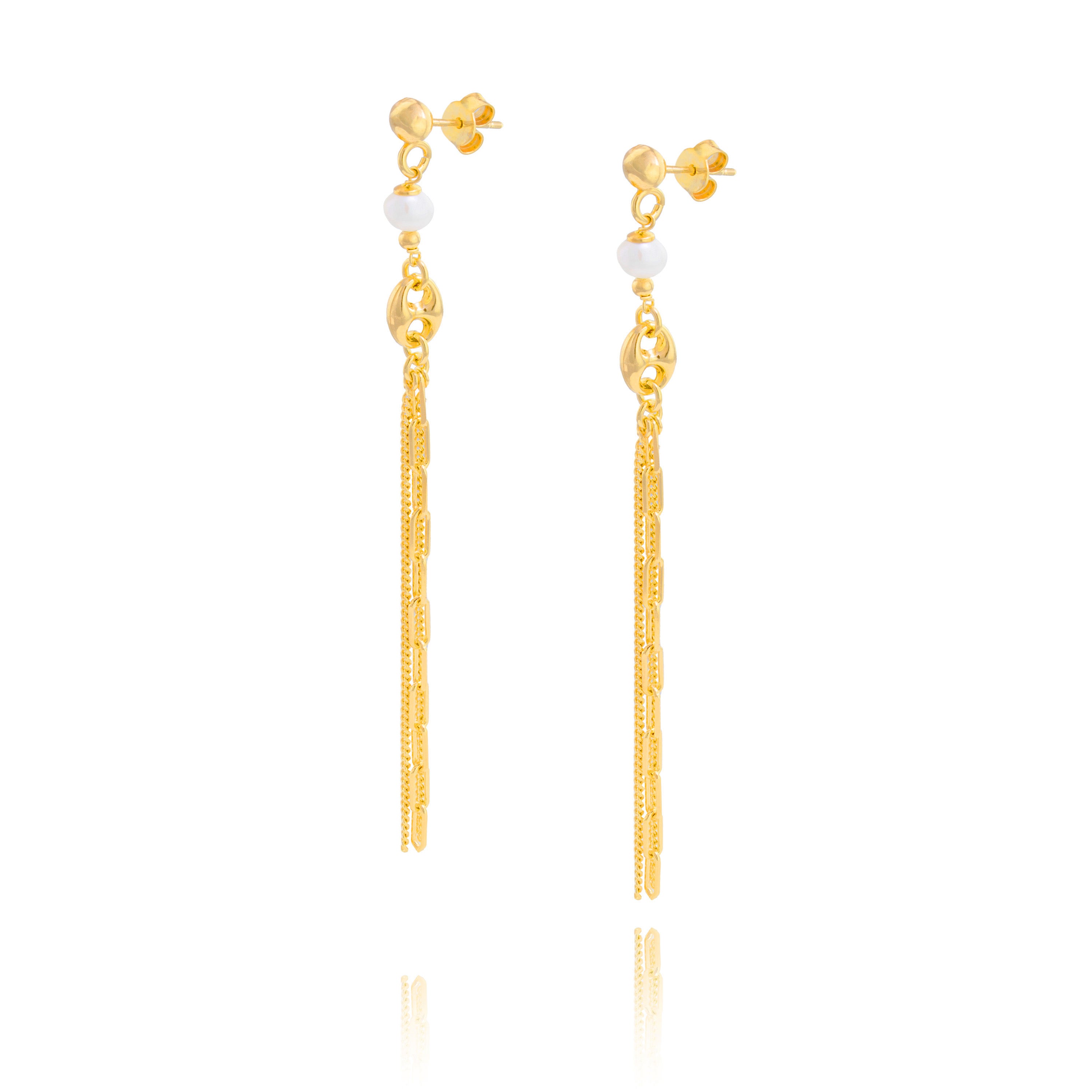 Claudette Pearl Earrings