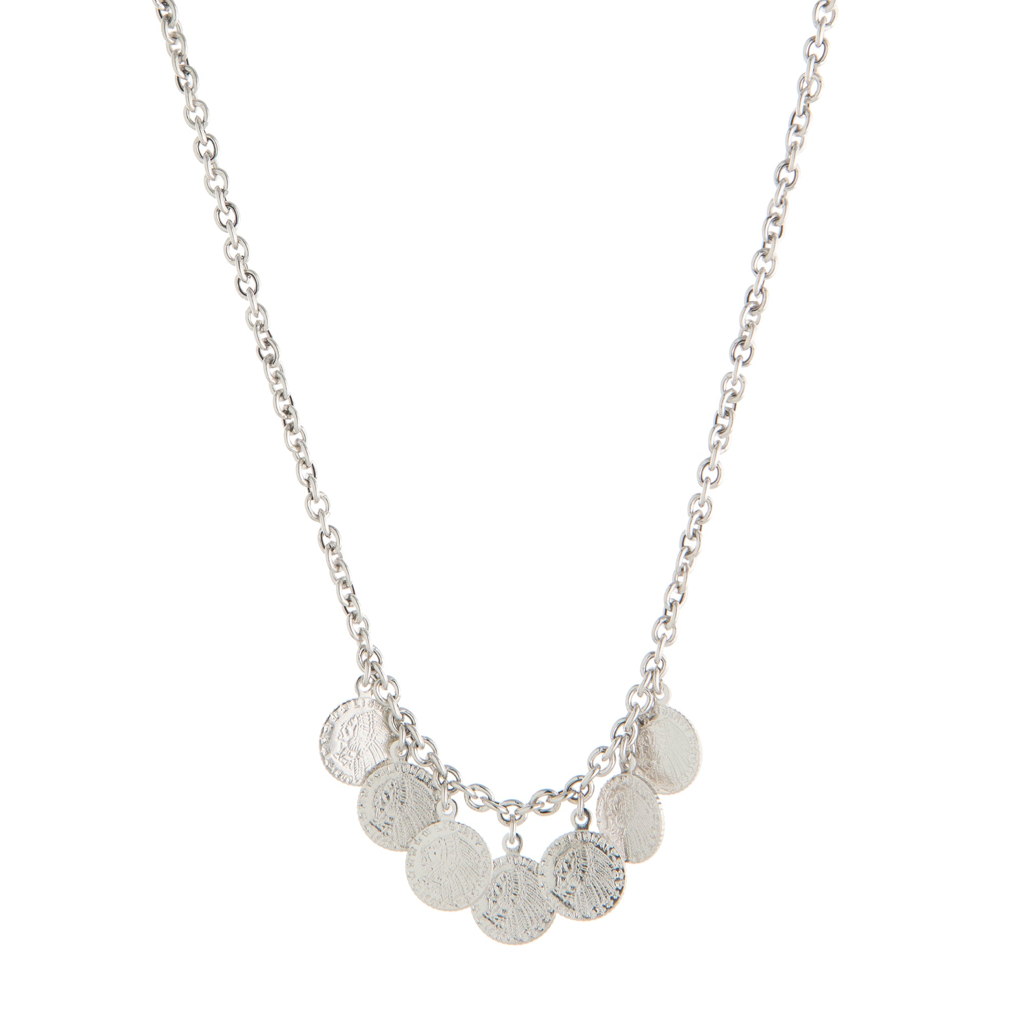 Medallion Link Necklace