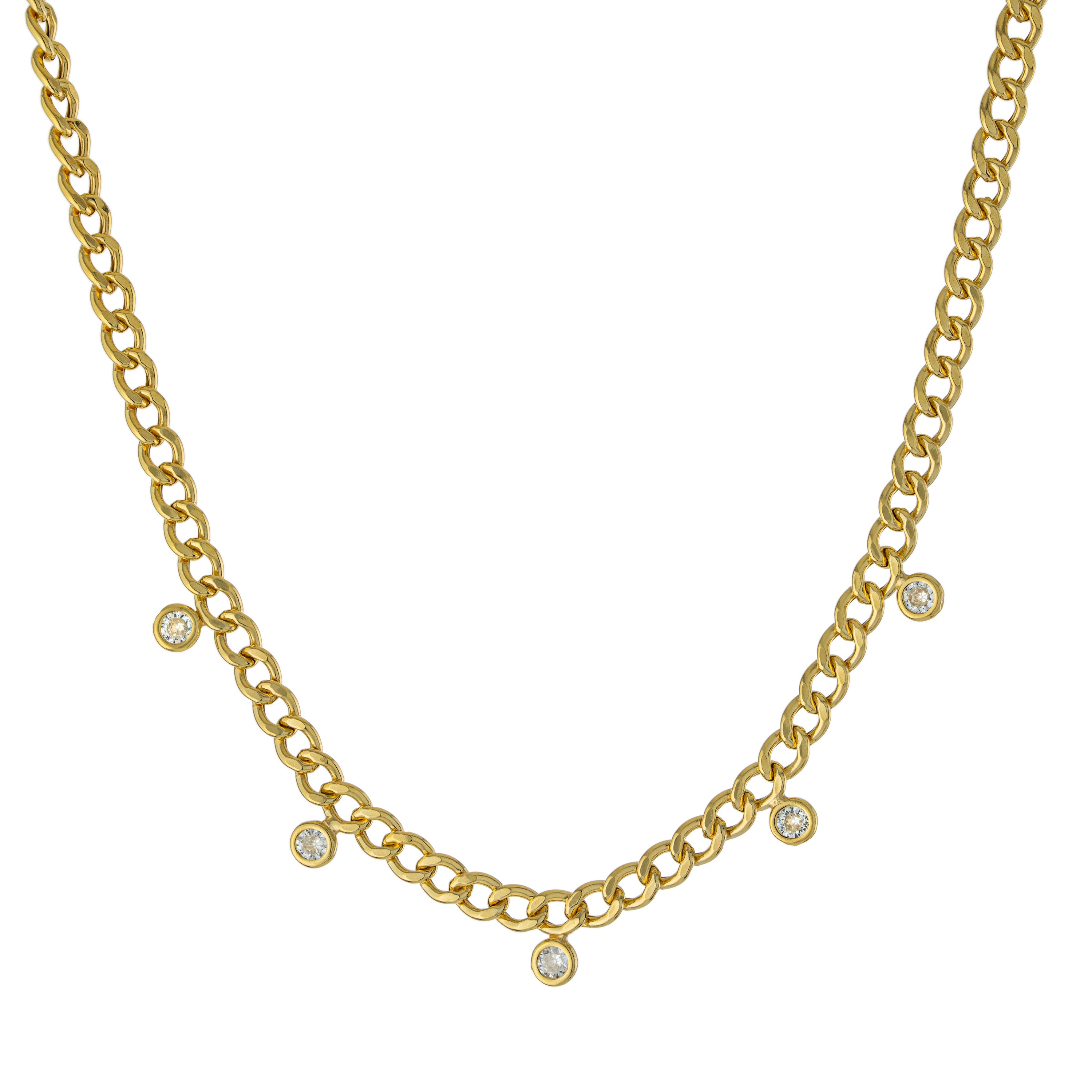 Chiara Curb Chain Necklace