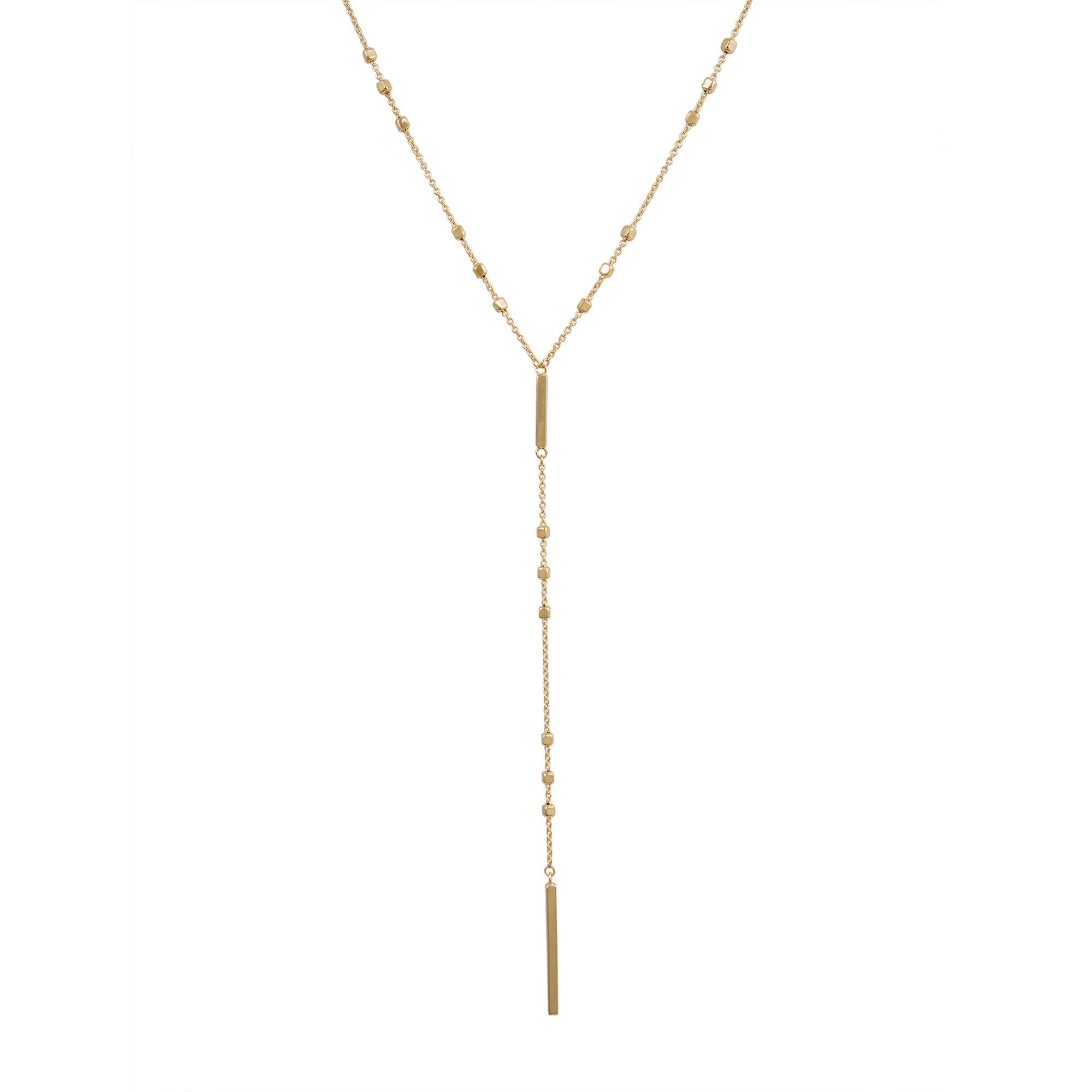 Drop Bar Y-Necklace