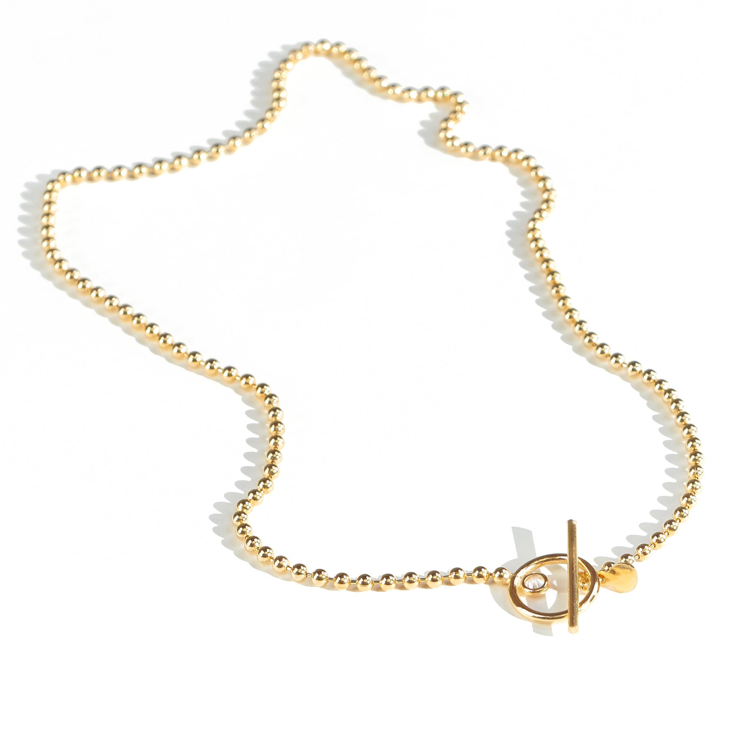 Capri Beaded Toggle Necklace
