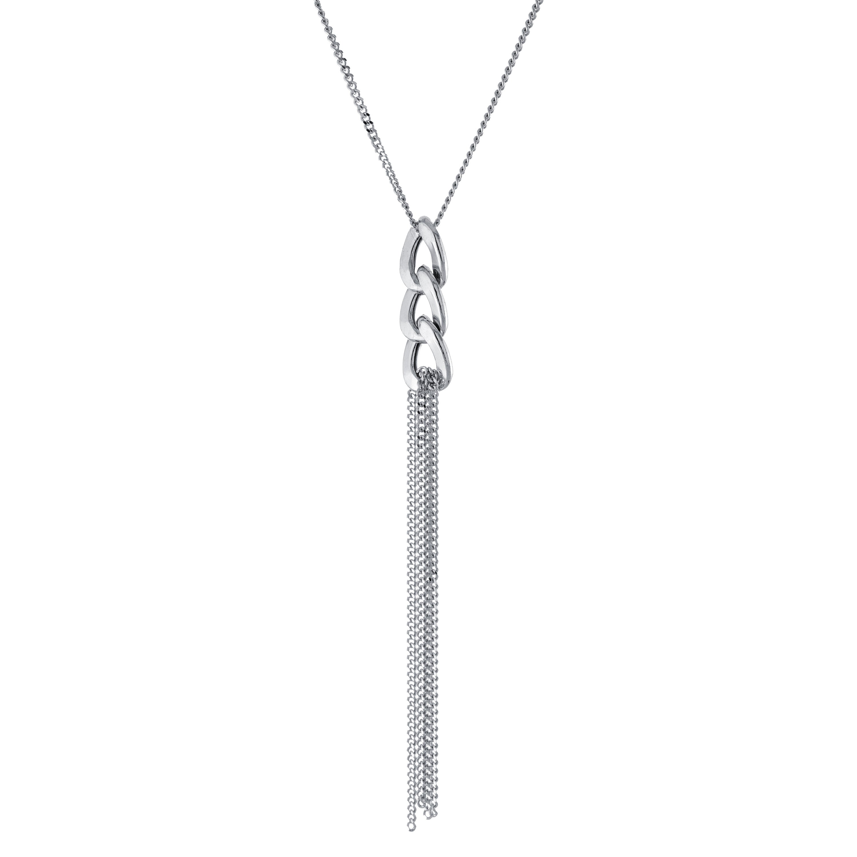 Link Drop Y Necklace