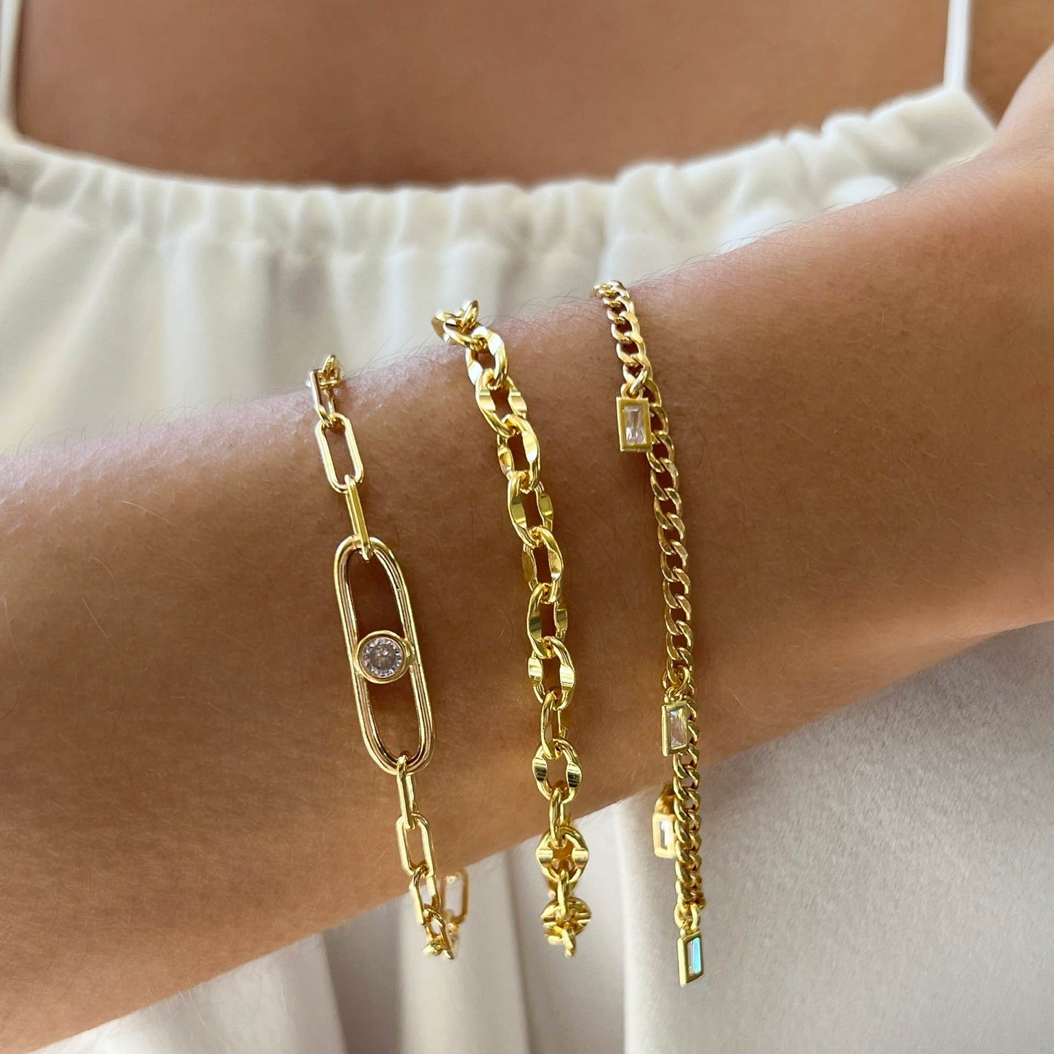 Felicity Curb Chain Bracelet