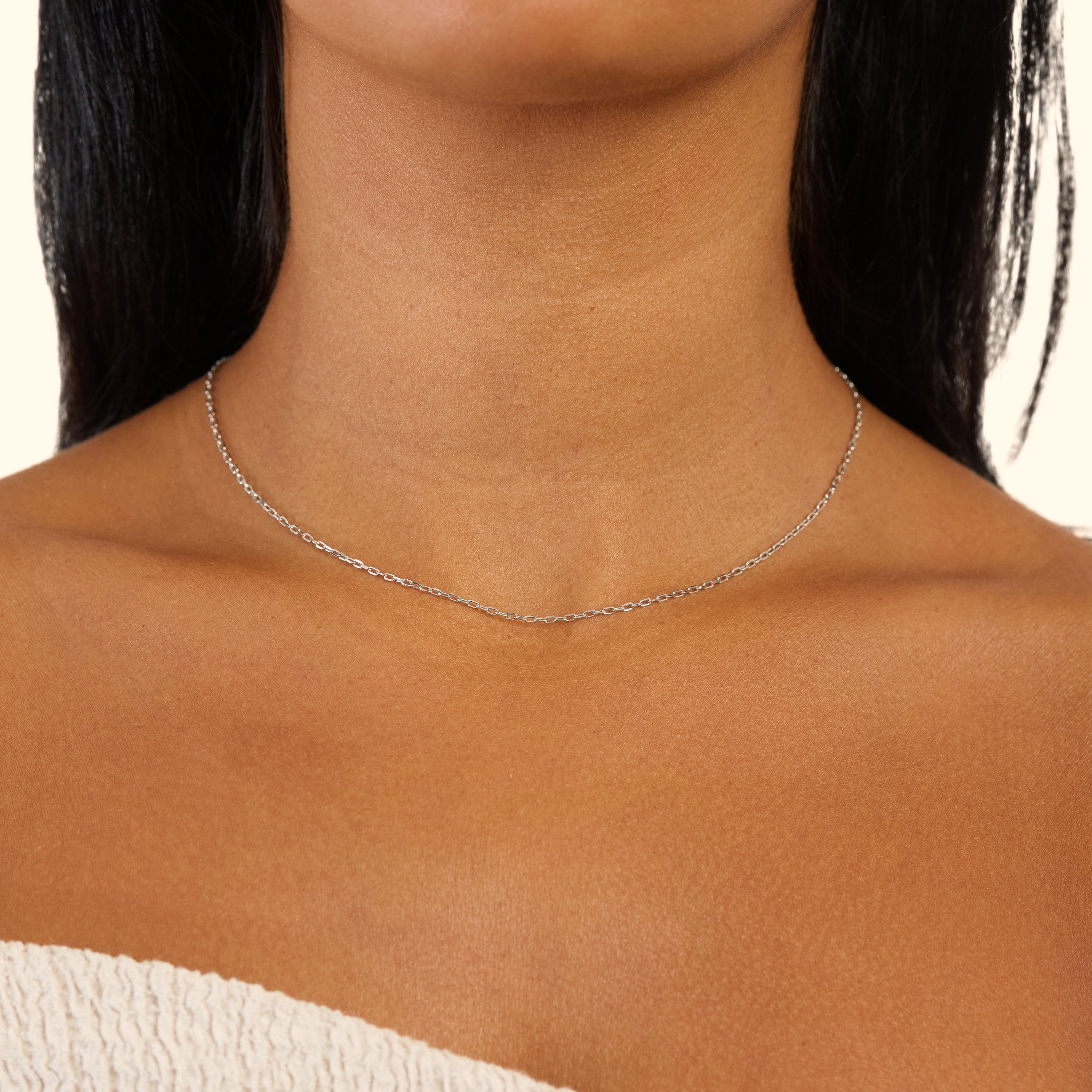 Baby Rolo Collector Chain Necklace