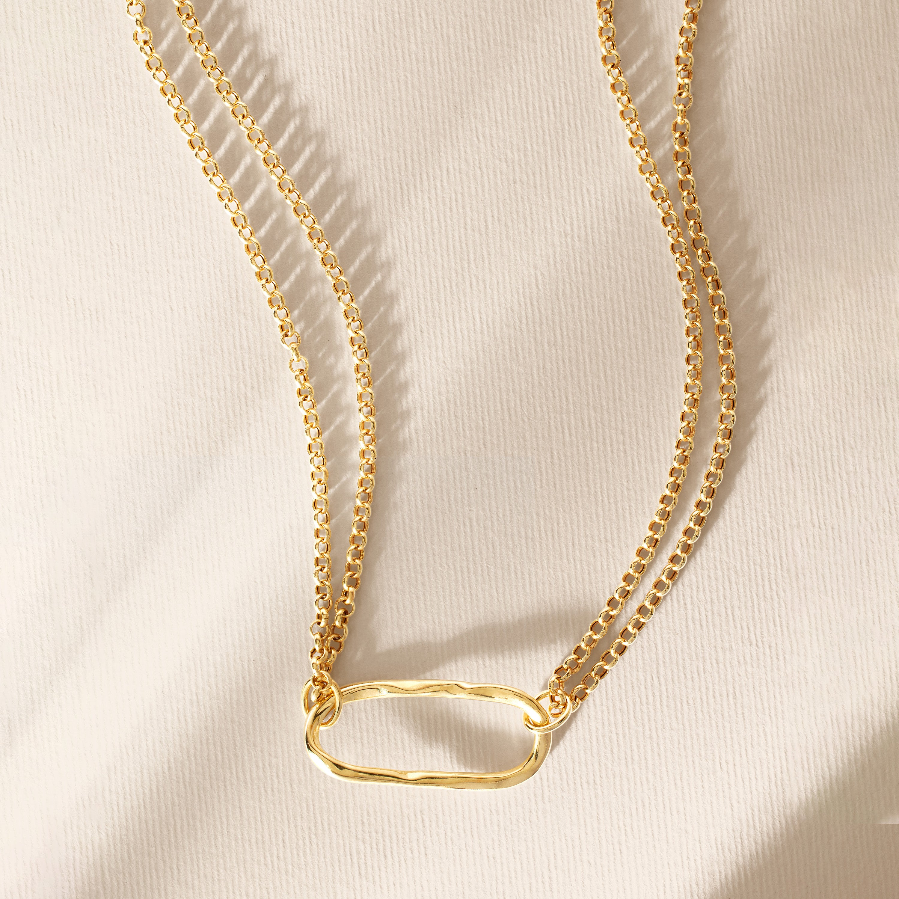 Double rolo chain sale