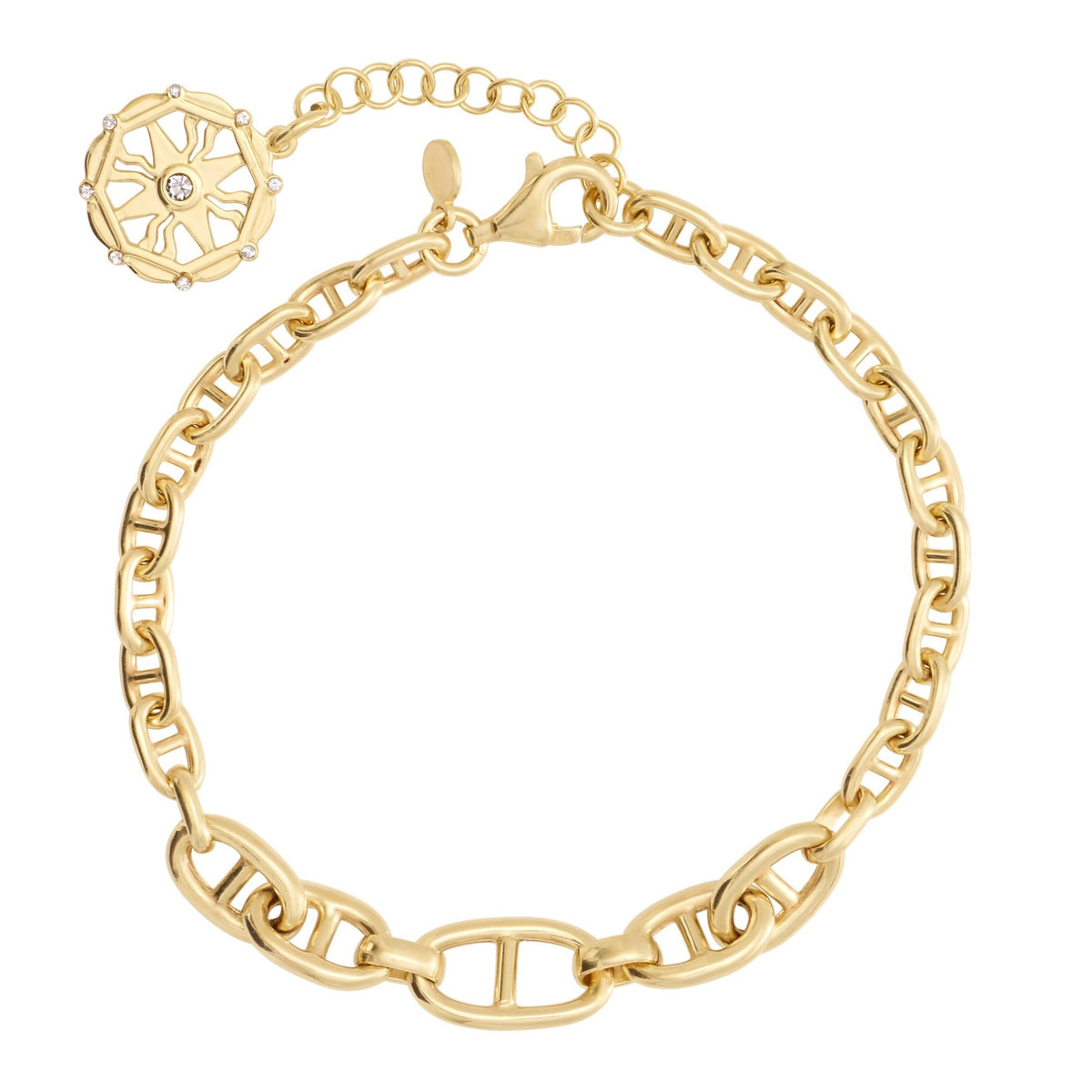 Graduated Mariner Link Bracelet