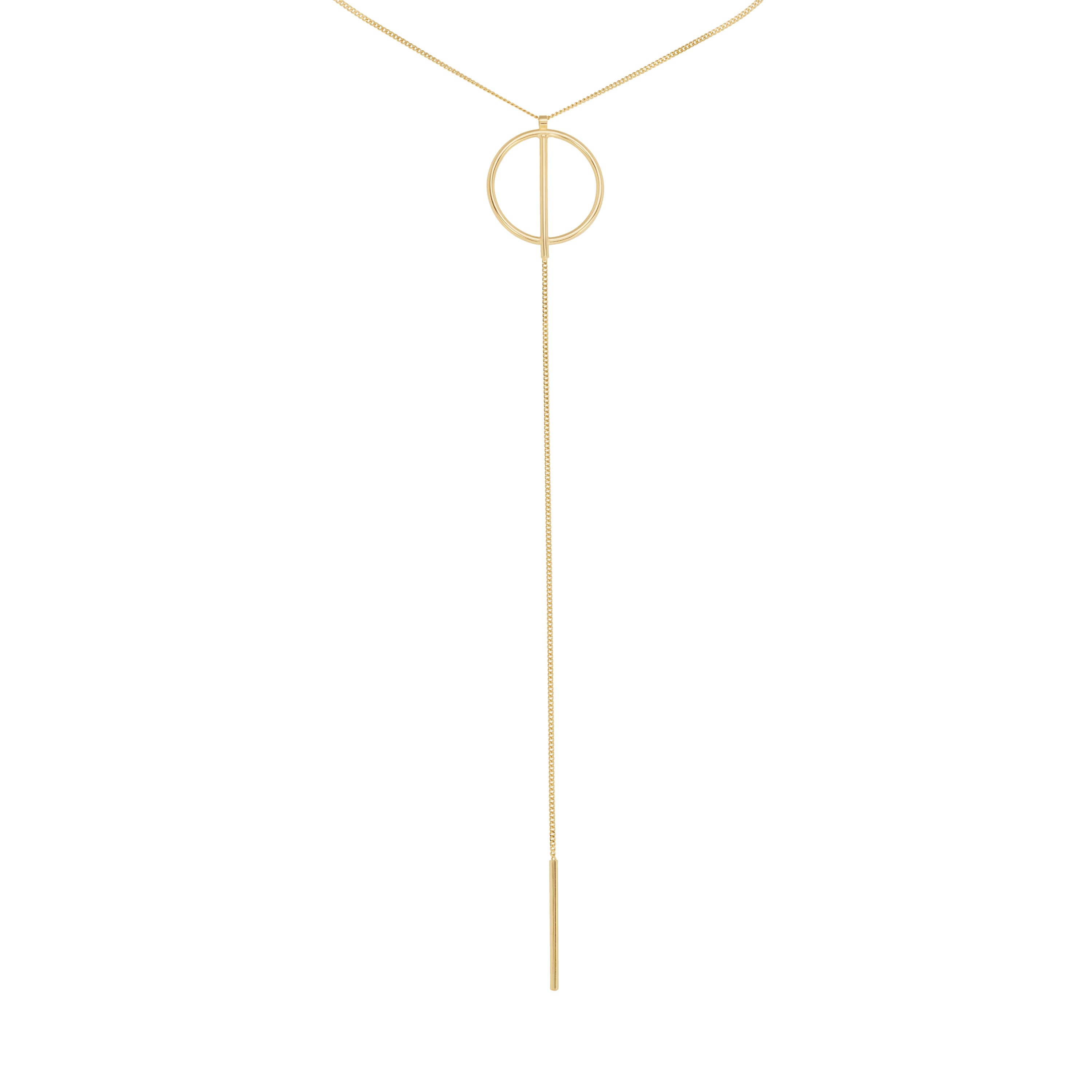 Geometric Y-Necklace