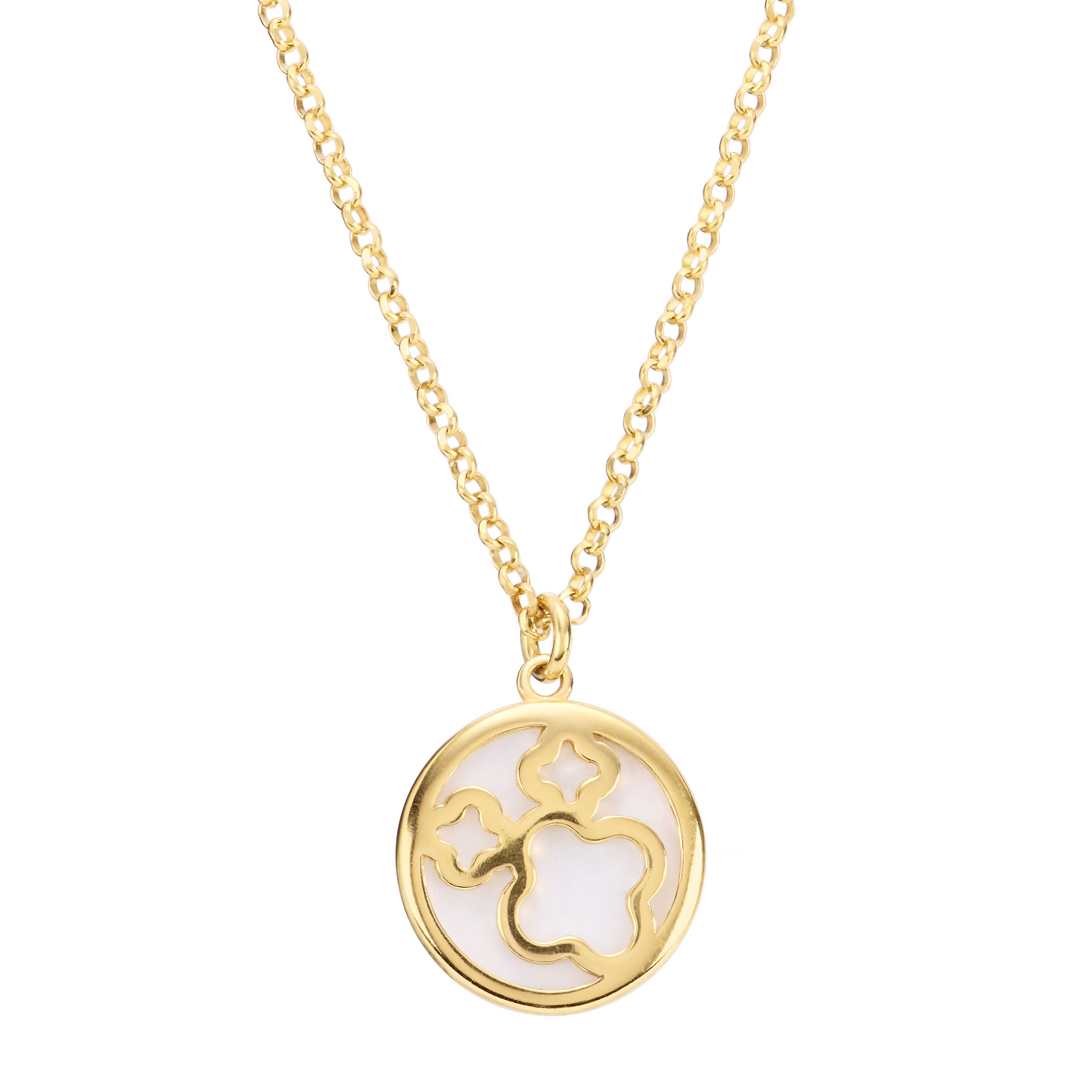 Mother of Pearl Pendant Necklace