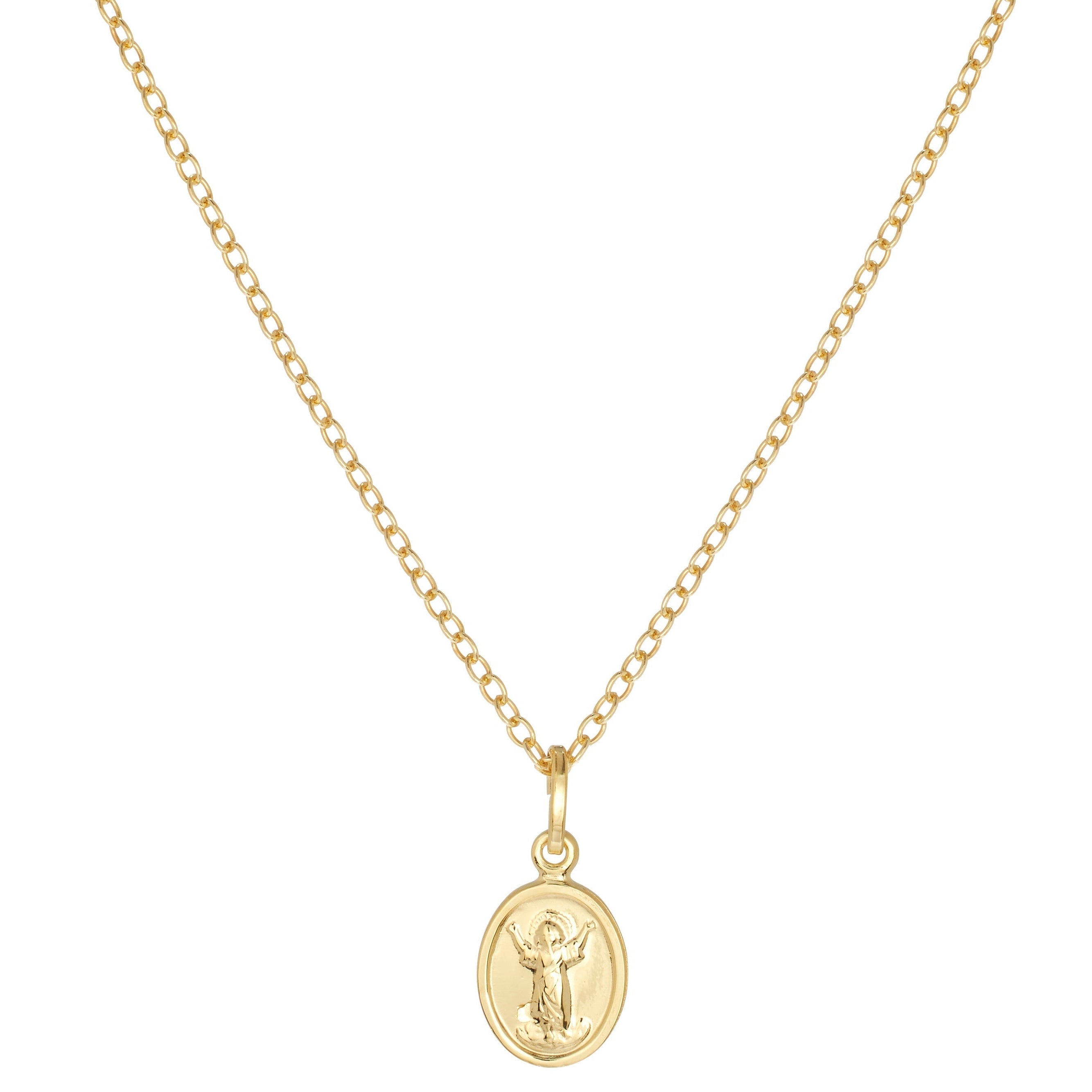 Serene Faith Pendant Necklace