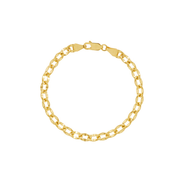 Sculpted Link Bracelet