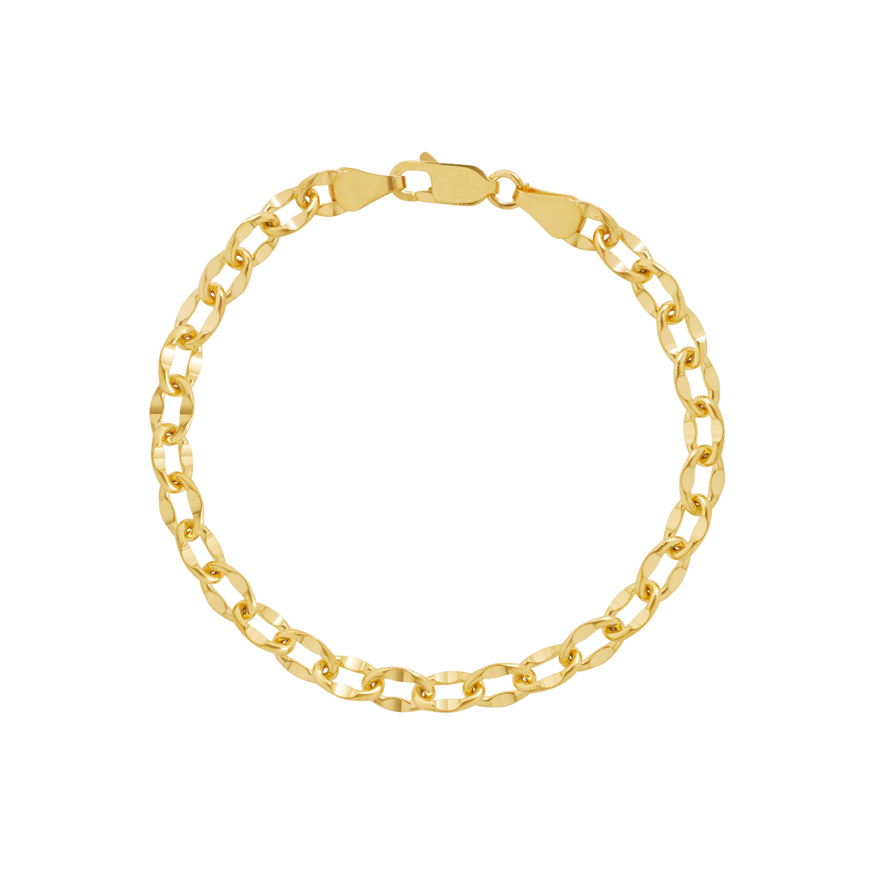 Sculpted Link Bracelet