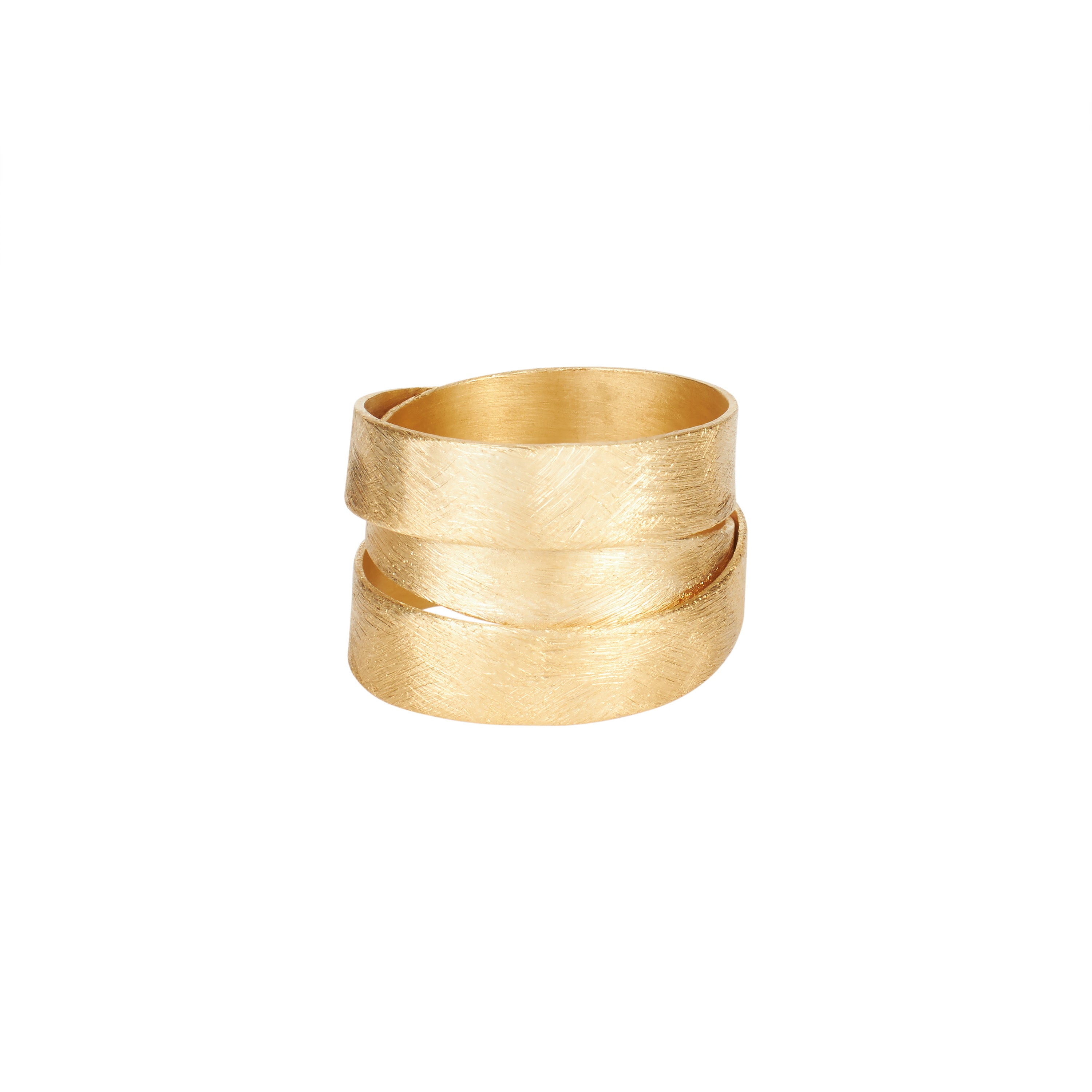 Matte Layered Band Ring