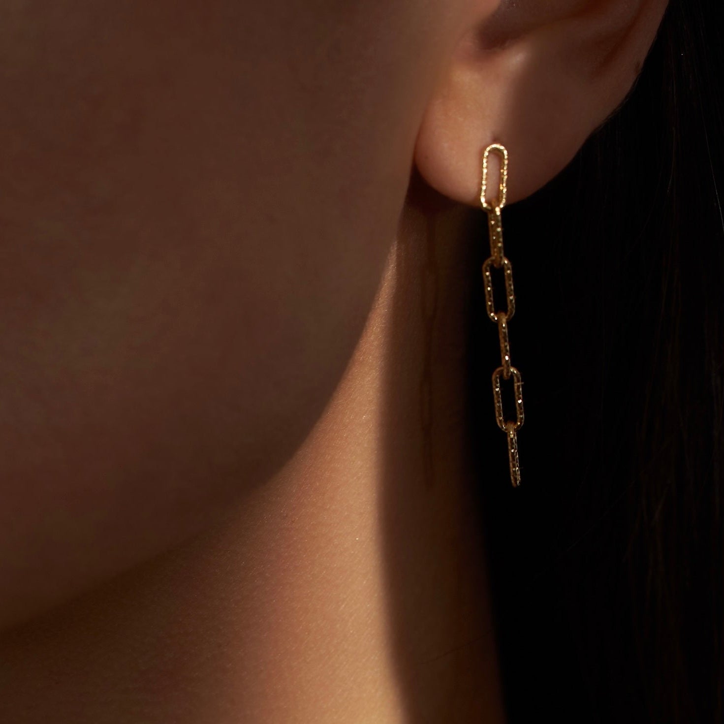 Reyes Link Drop Earring