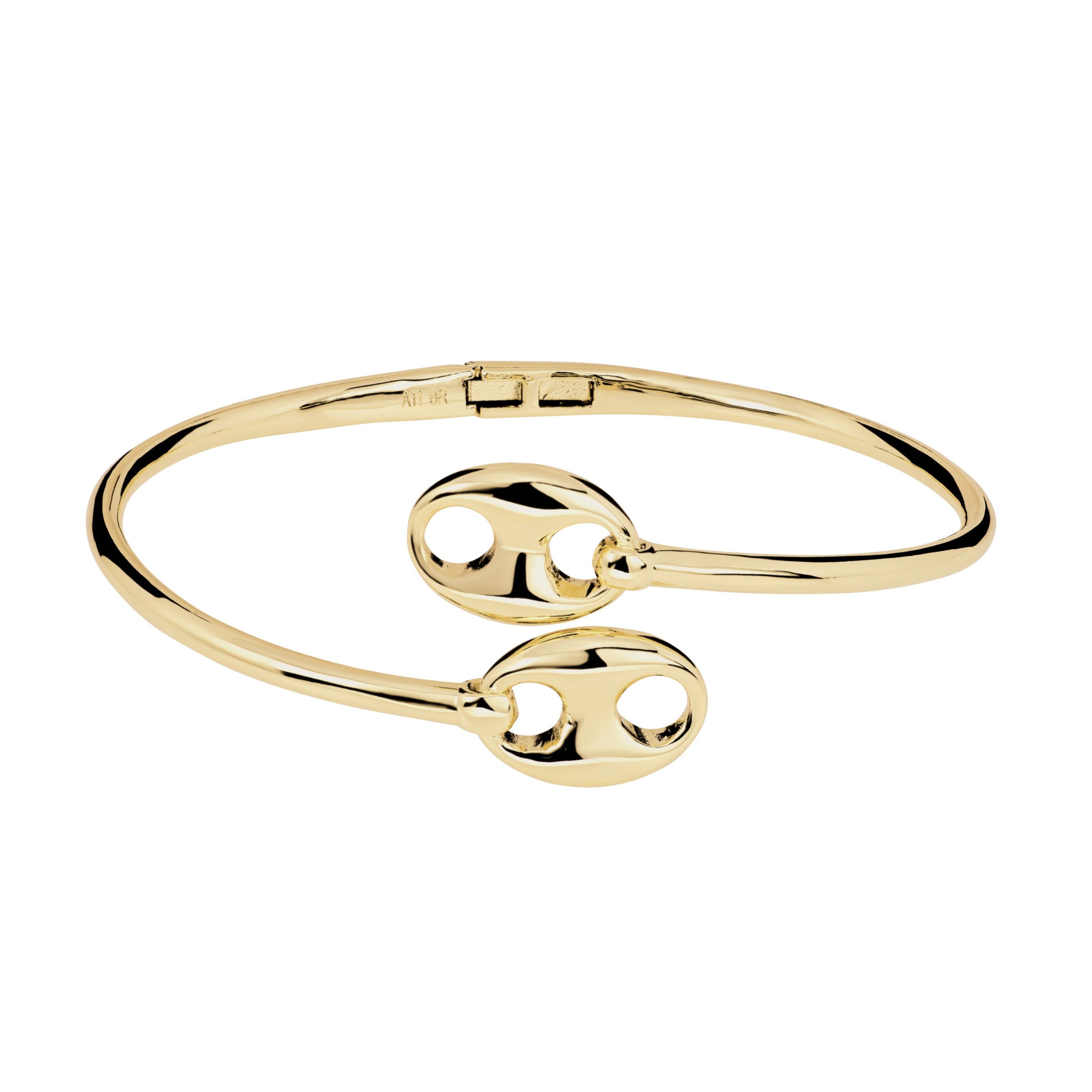 Puffy Mariner Link Bypass Cuff Bracelet