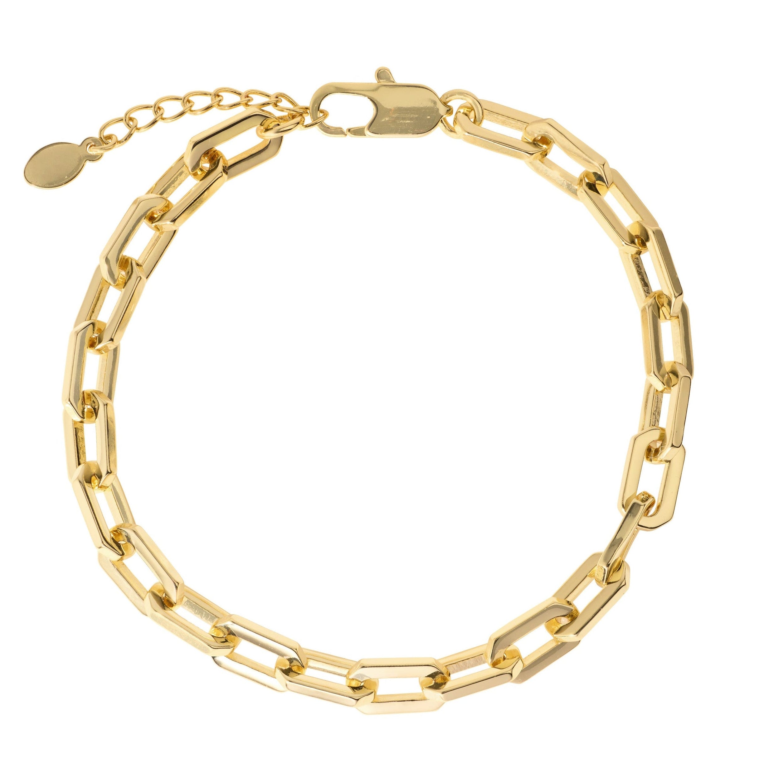 The Classic Paper Clip Link Bracelet