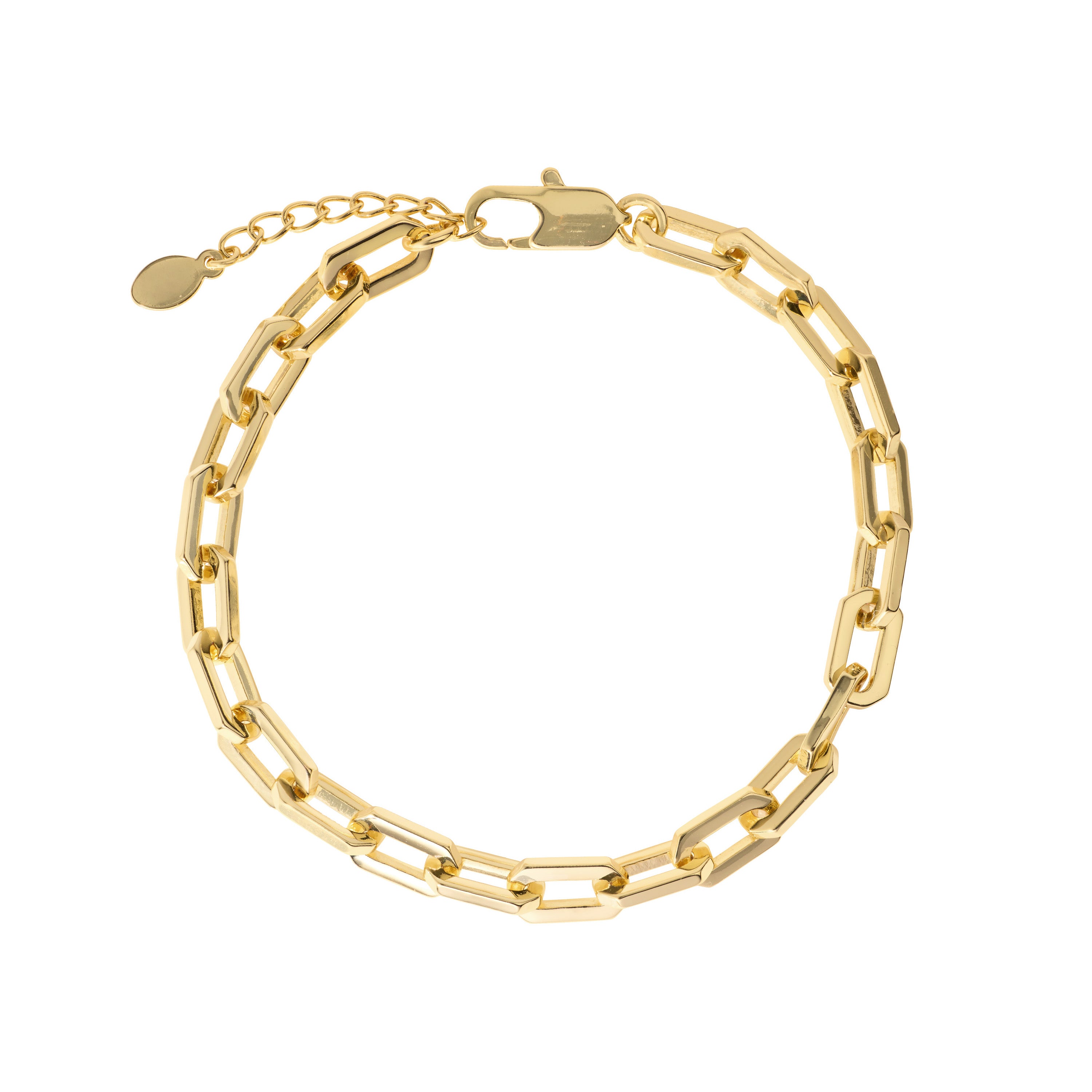 The Classic Paper Clip Link Bracelet