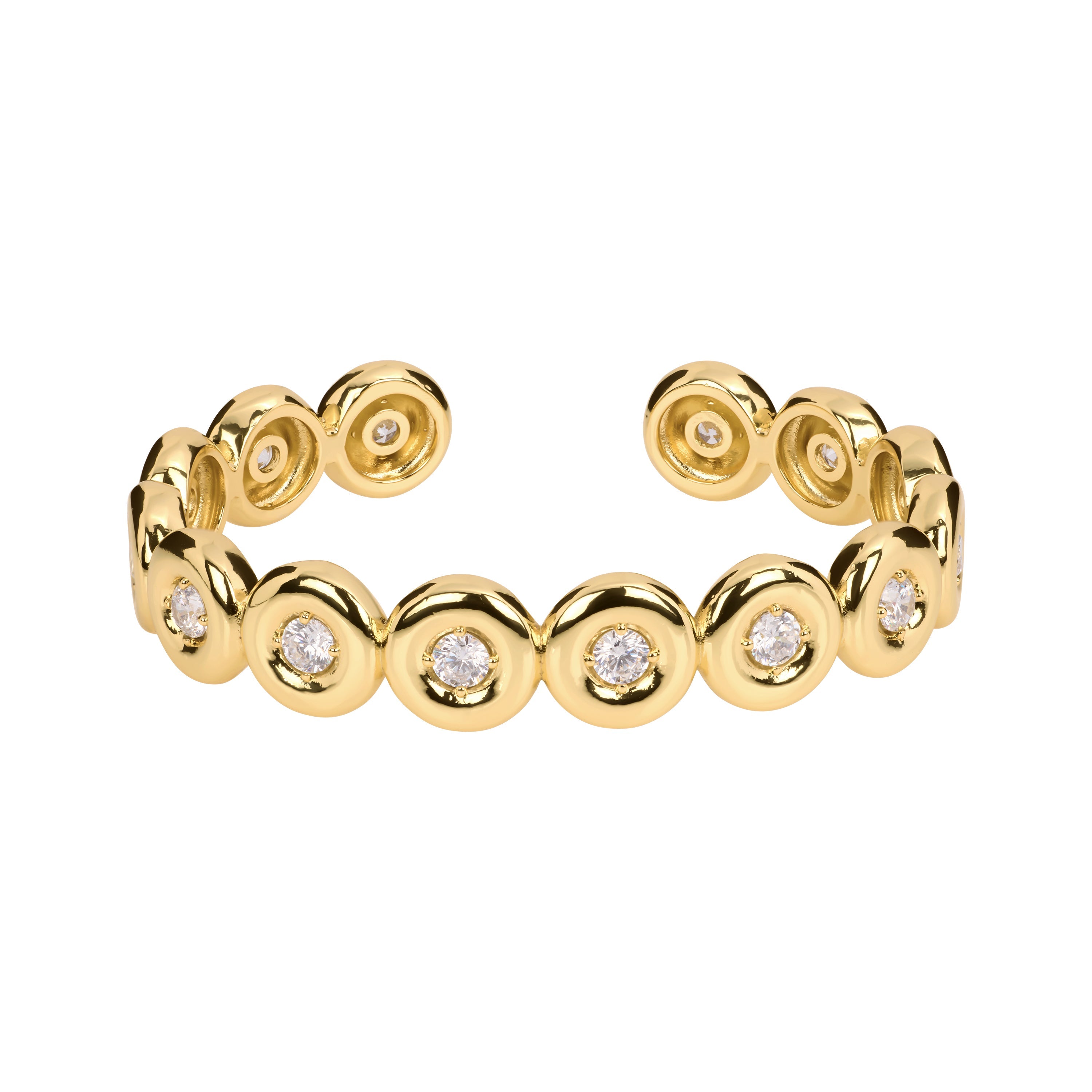 Chunky Bubble Cuff Bracelet