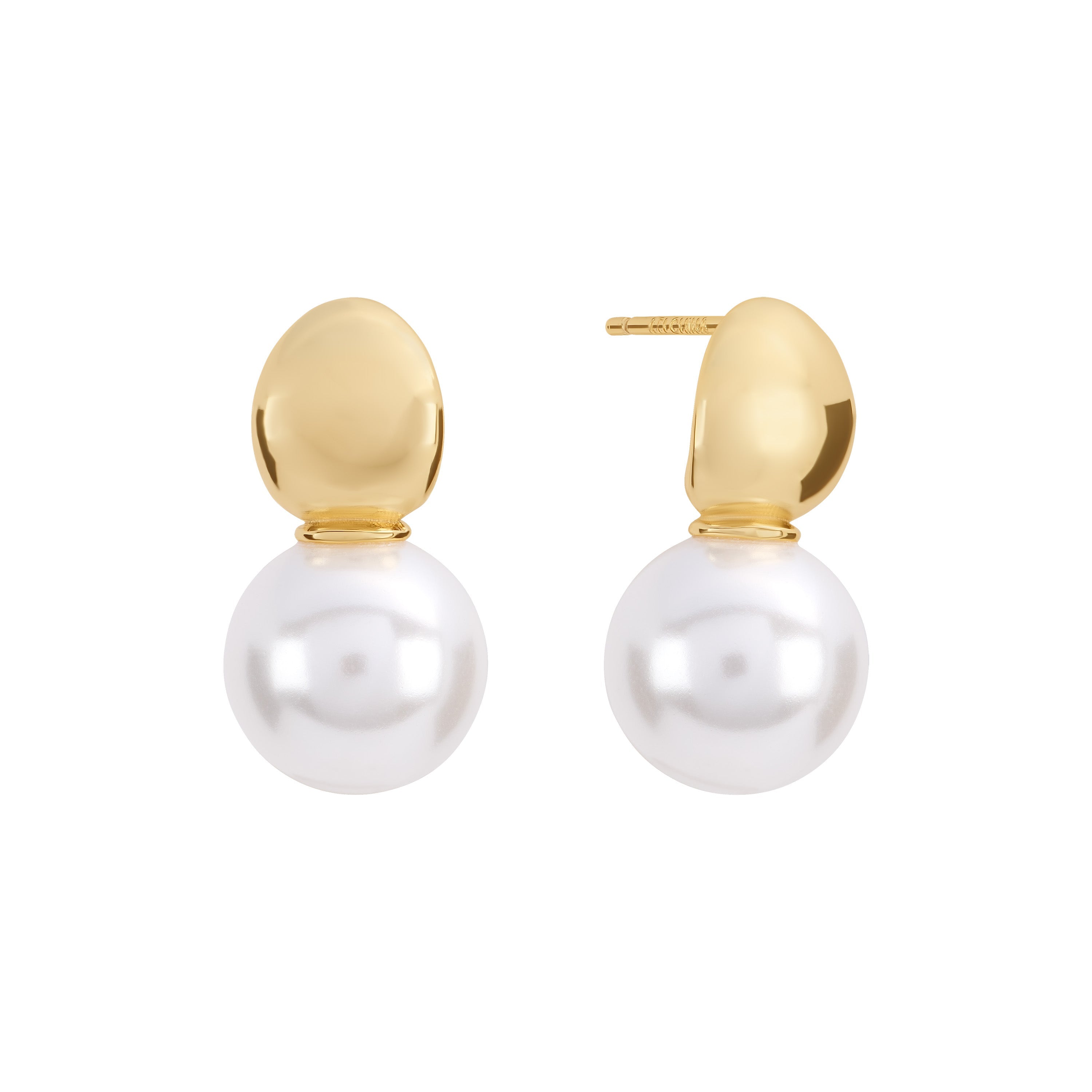 Juliana Soleil Pearl Drop Earrings