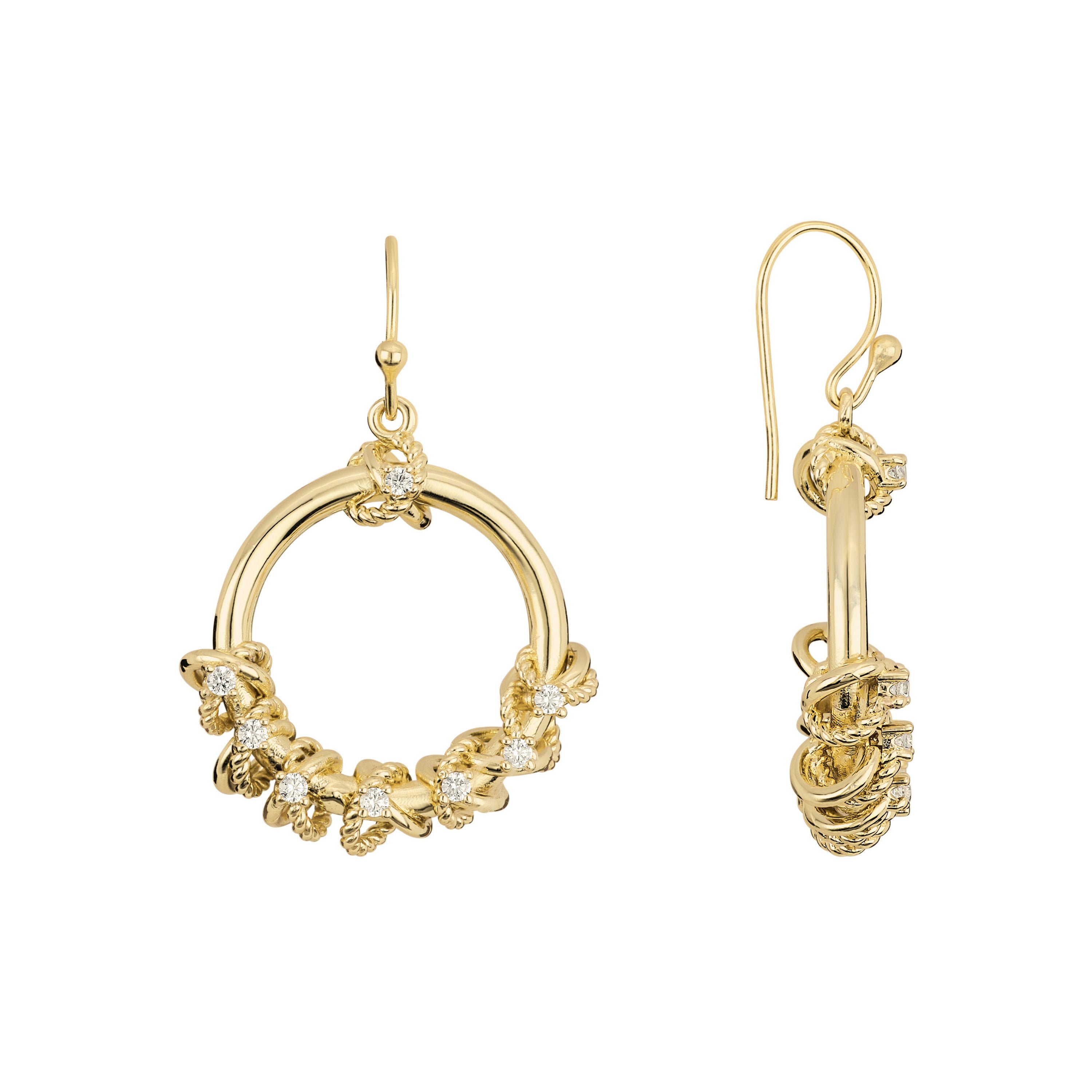 Marina Knot Earrings