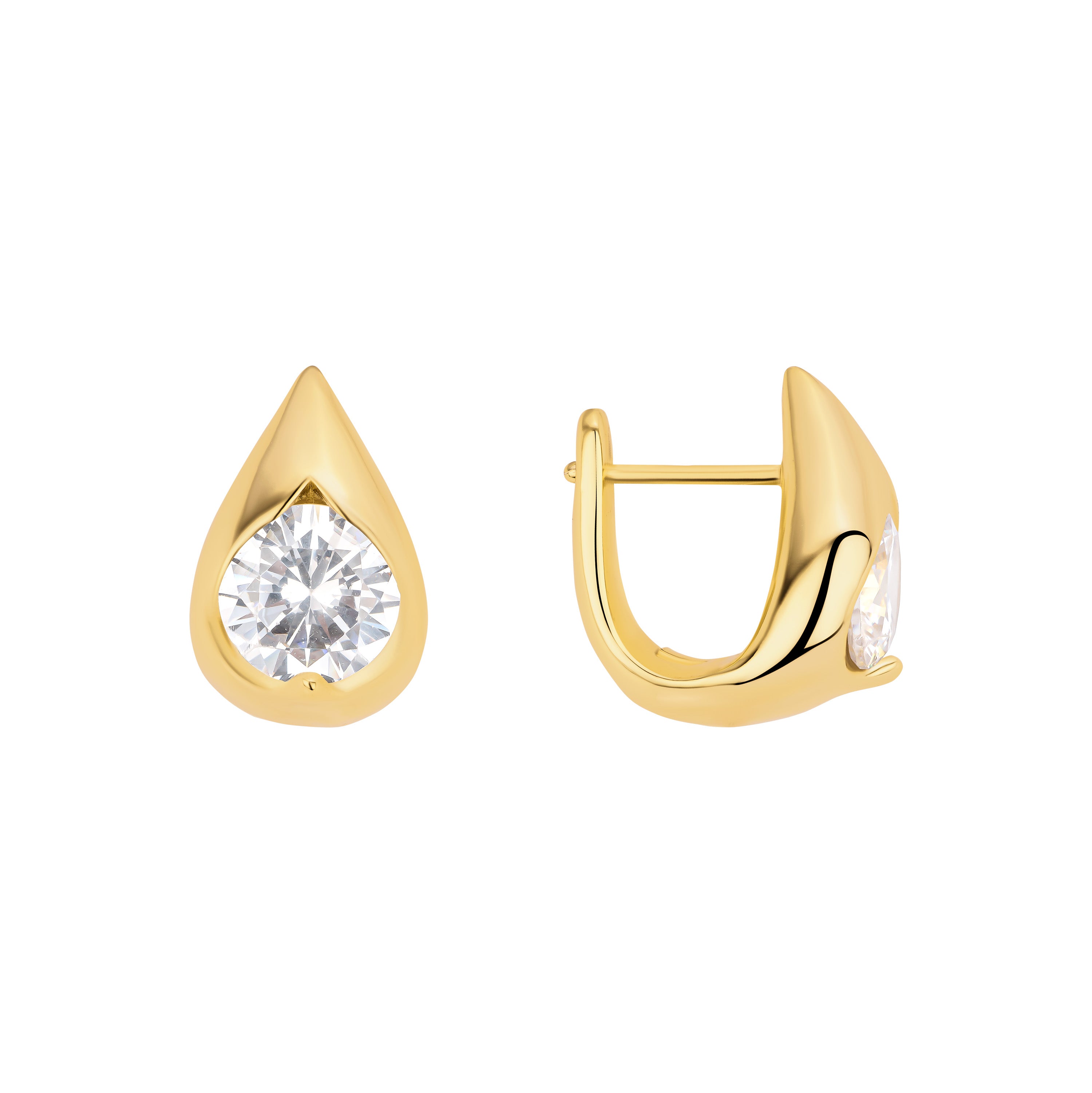 The Celeste Teardrop Huggies