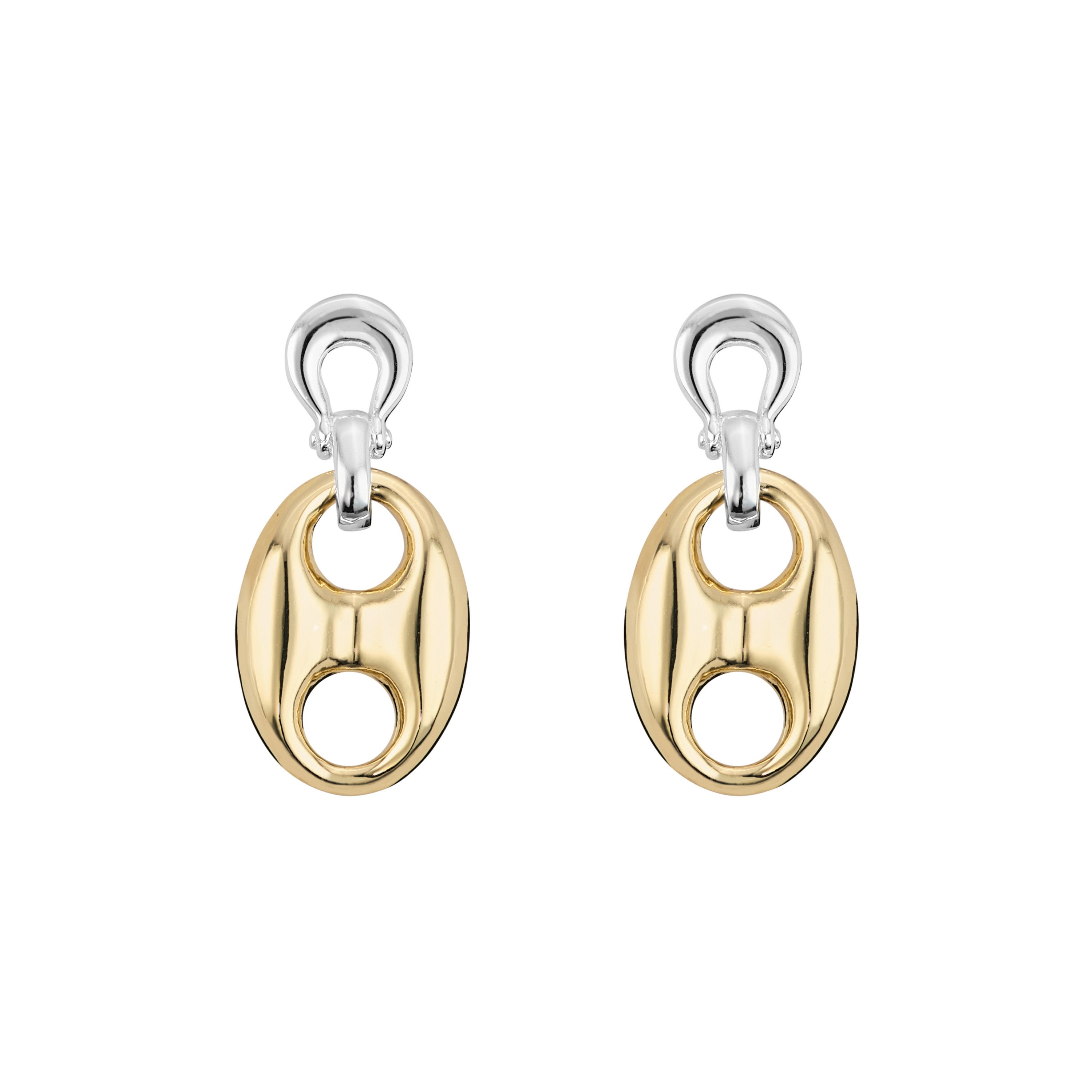Two-Tone Regatta Earrings