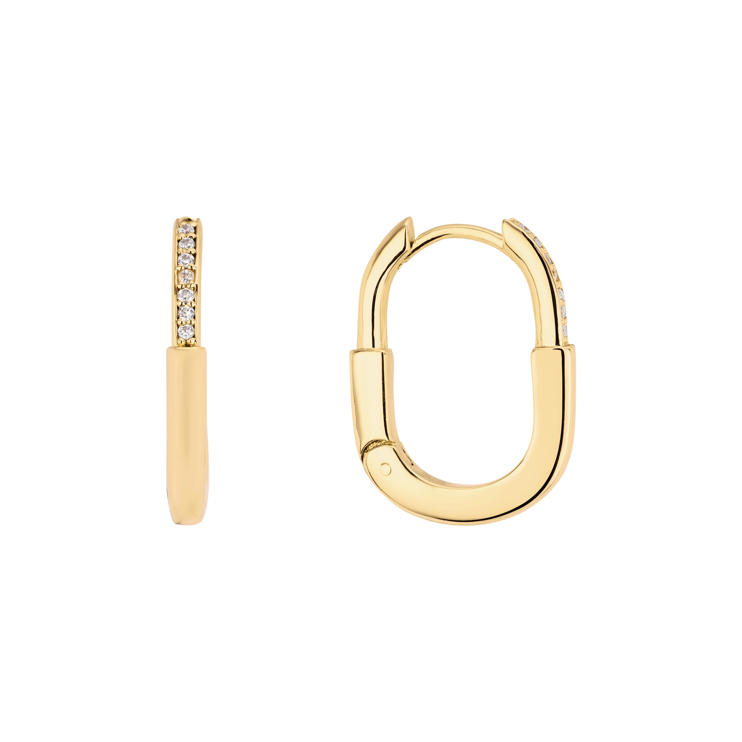 The Modern Oval Hoops