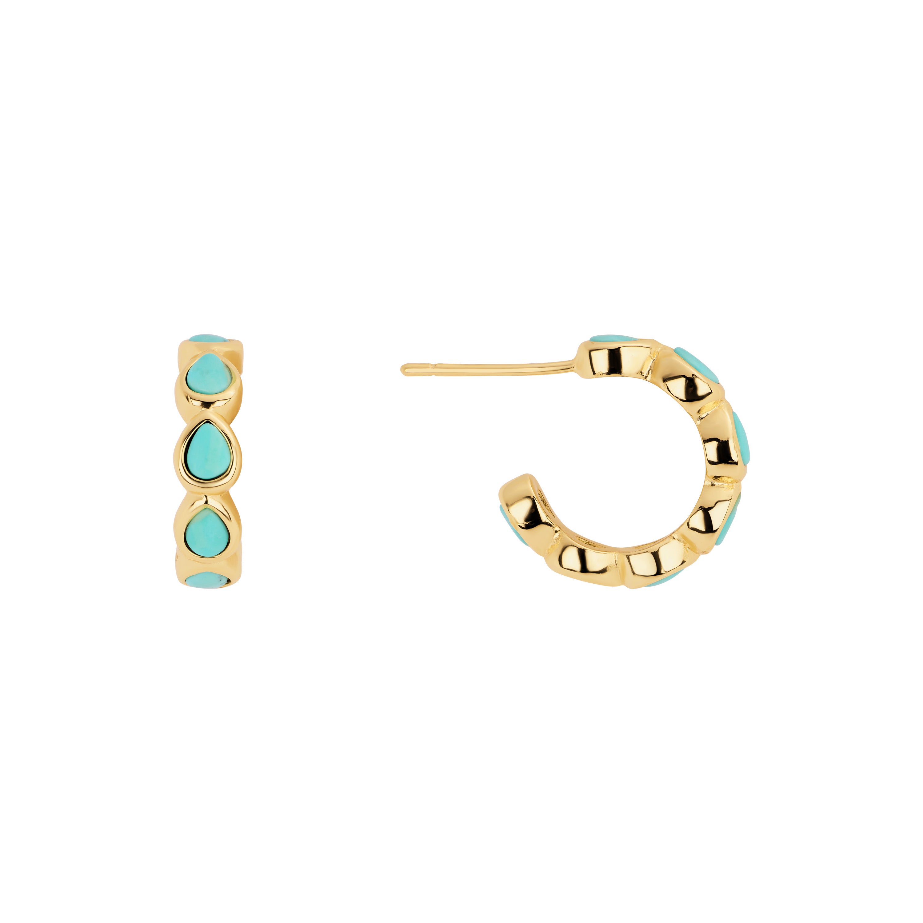Alora Huggie Hoop Earrings