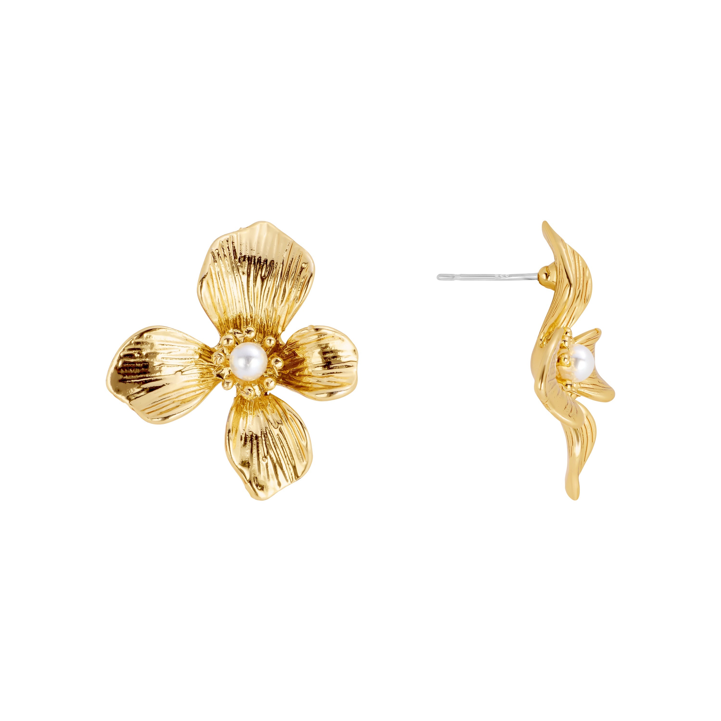 Calypso Flower Stud Earrings
