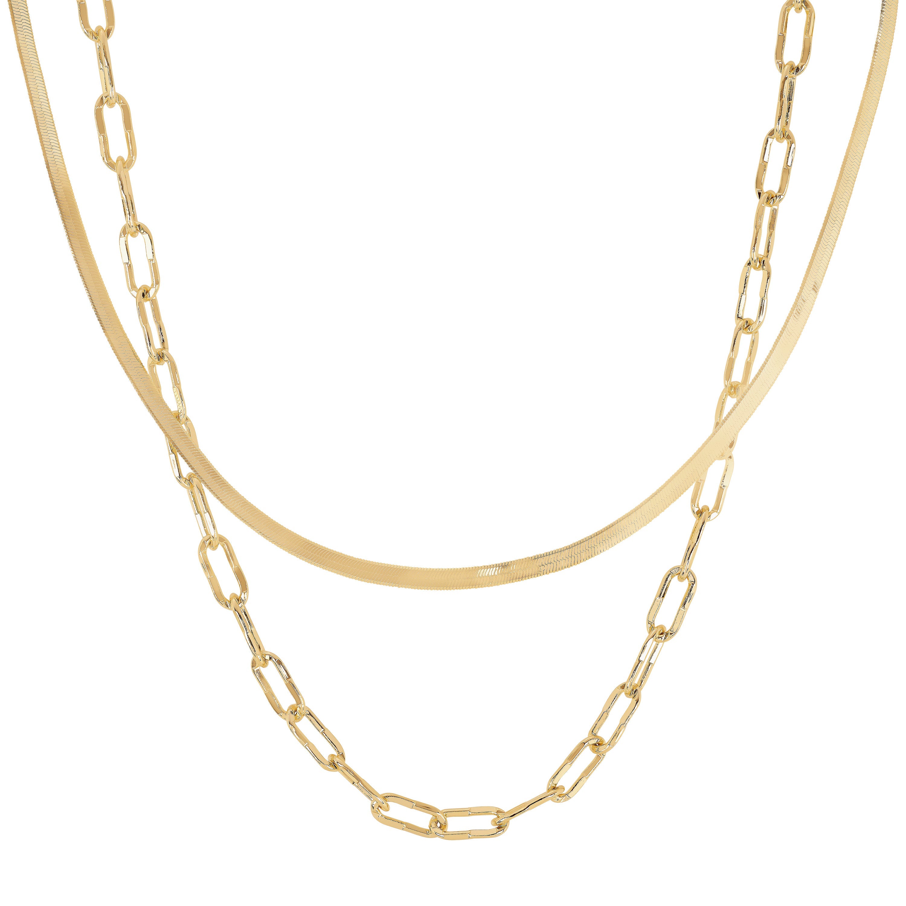 Coastline Duo Layered Necklace