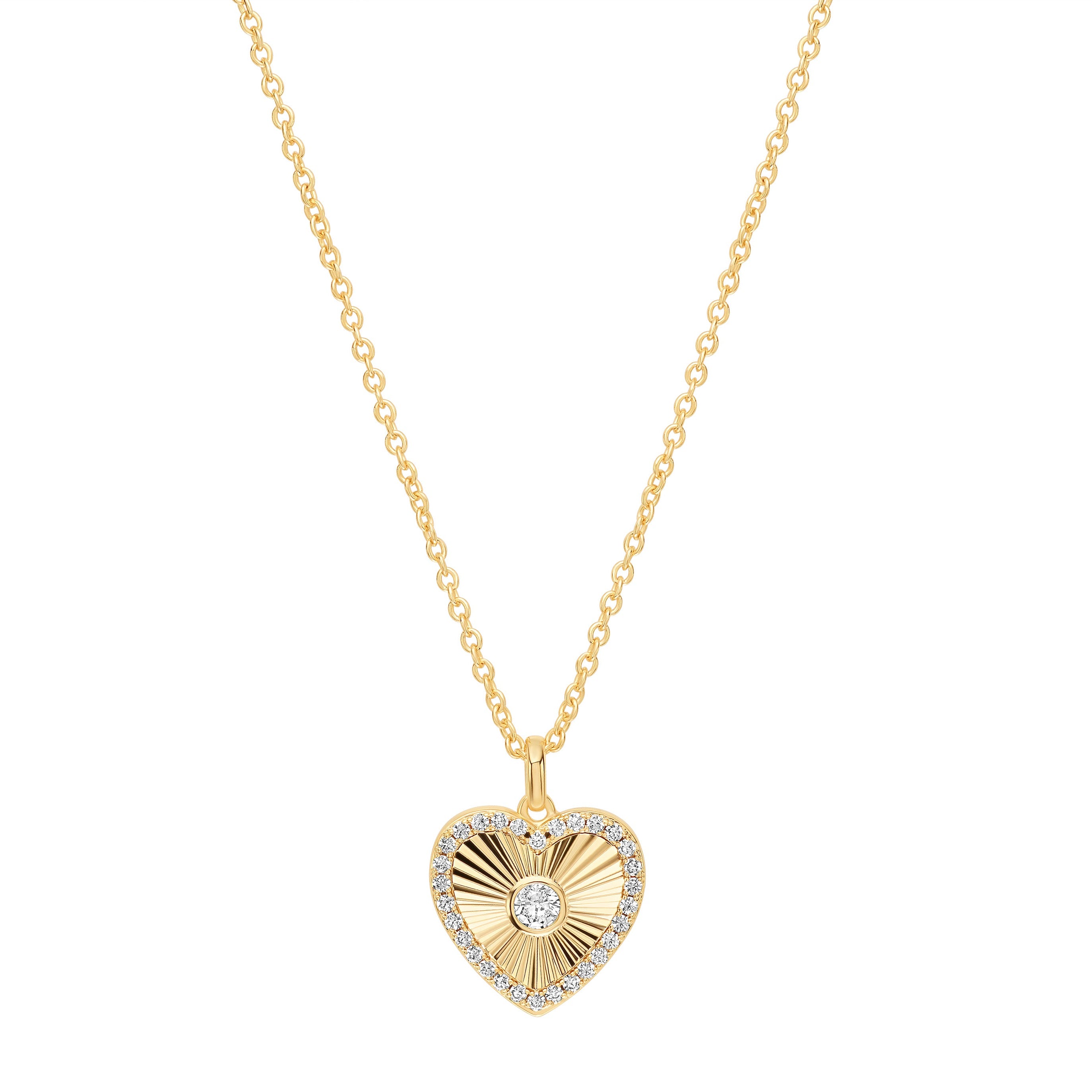 Mini Amore Lucente Heart Pendant Necklace