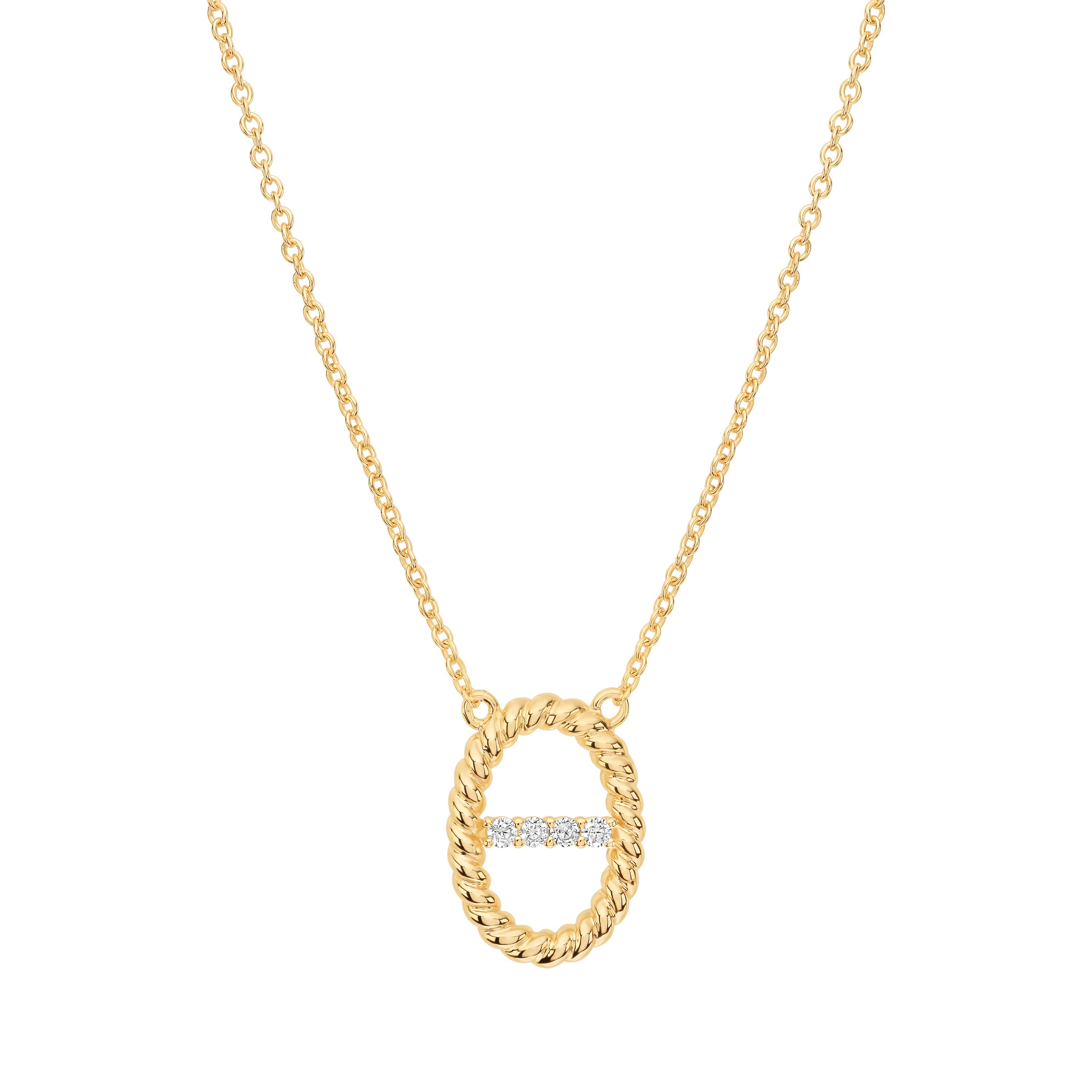 Twilight Oval Necklace