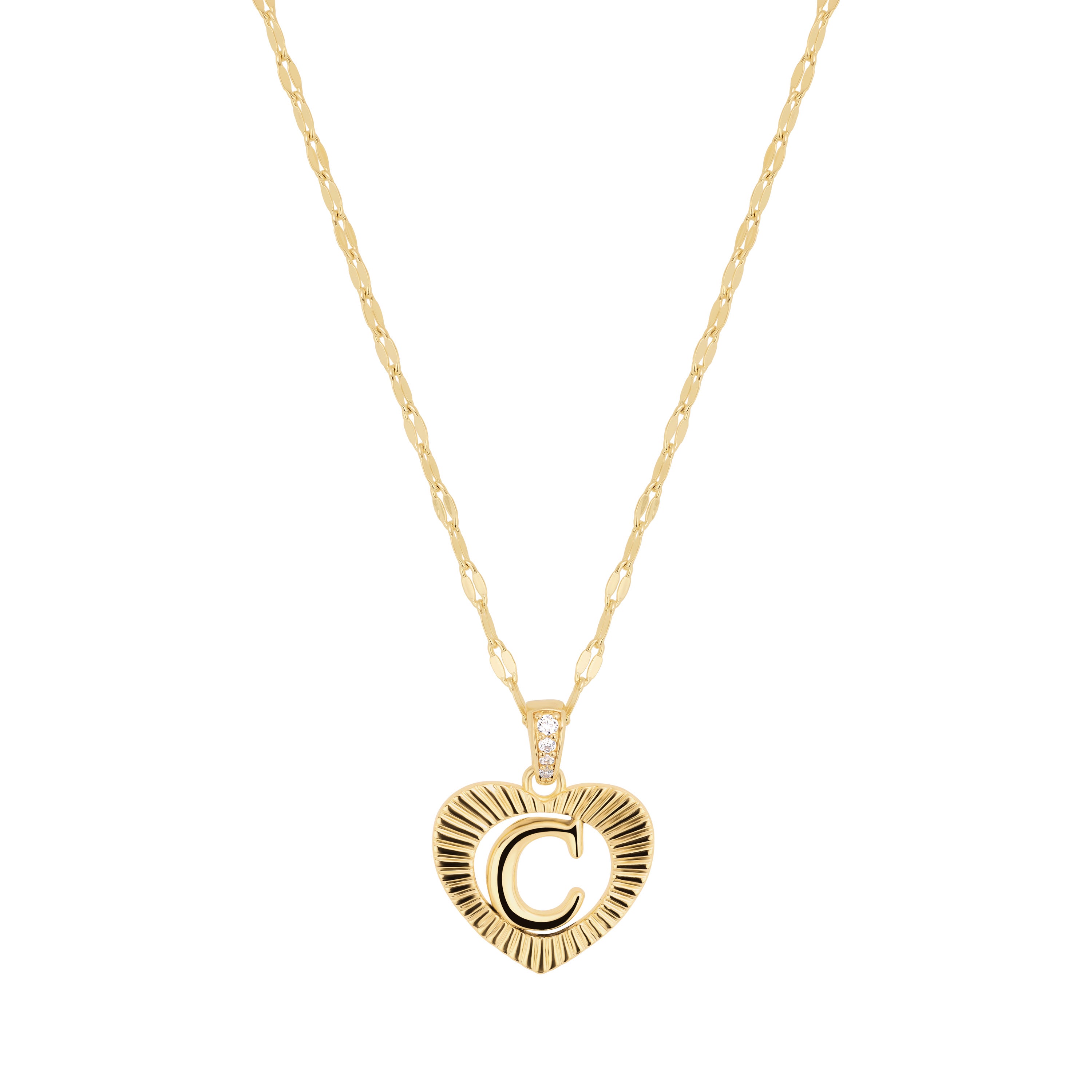 The Modern Love Initial Necklace