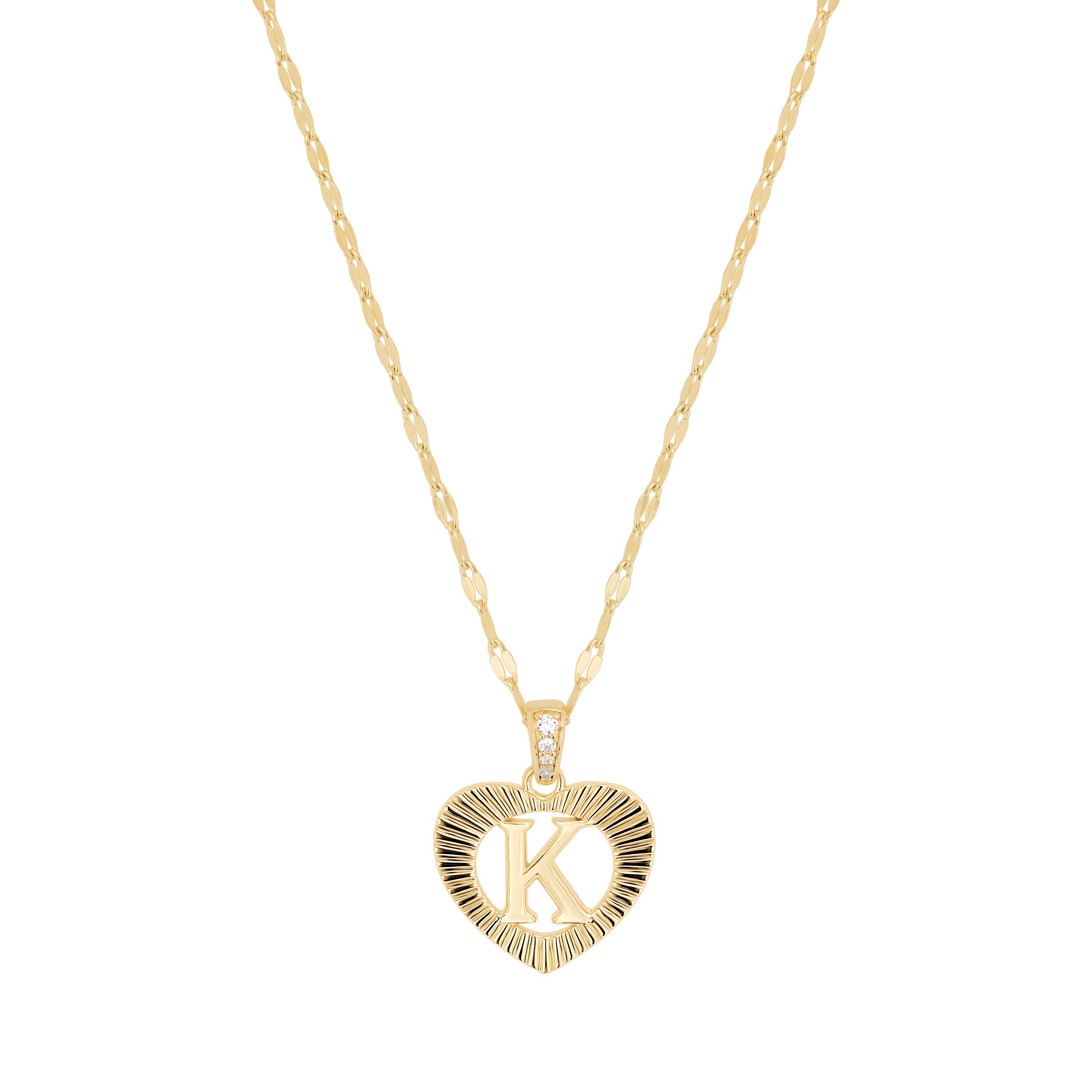 The Modern Love Initial Necklace