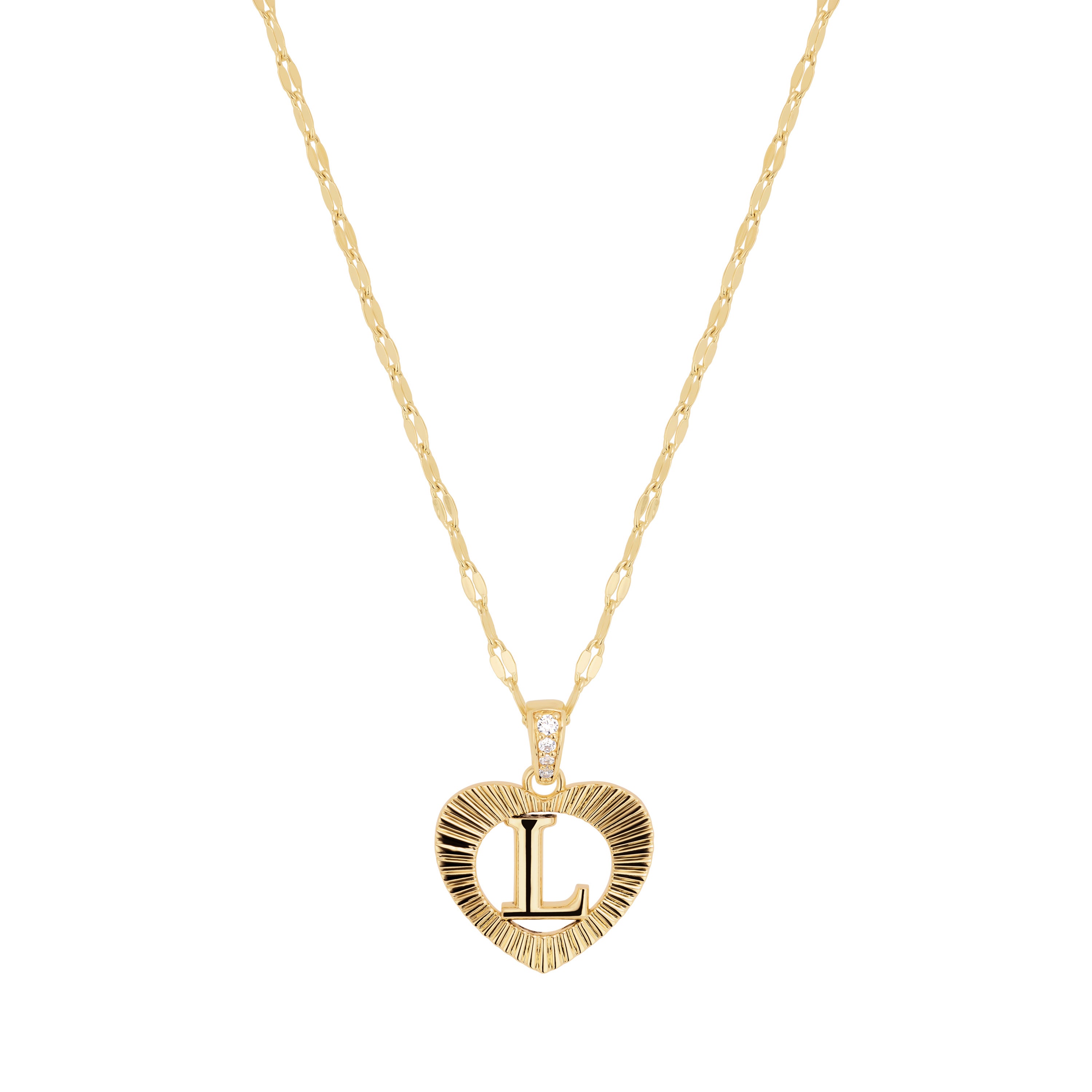 The Modern Love Initial Necklace