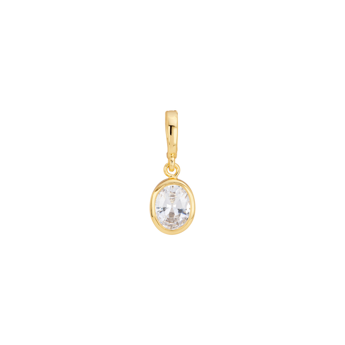 Lumi Oval Charm