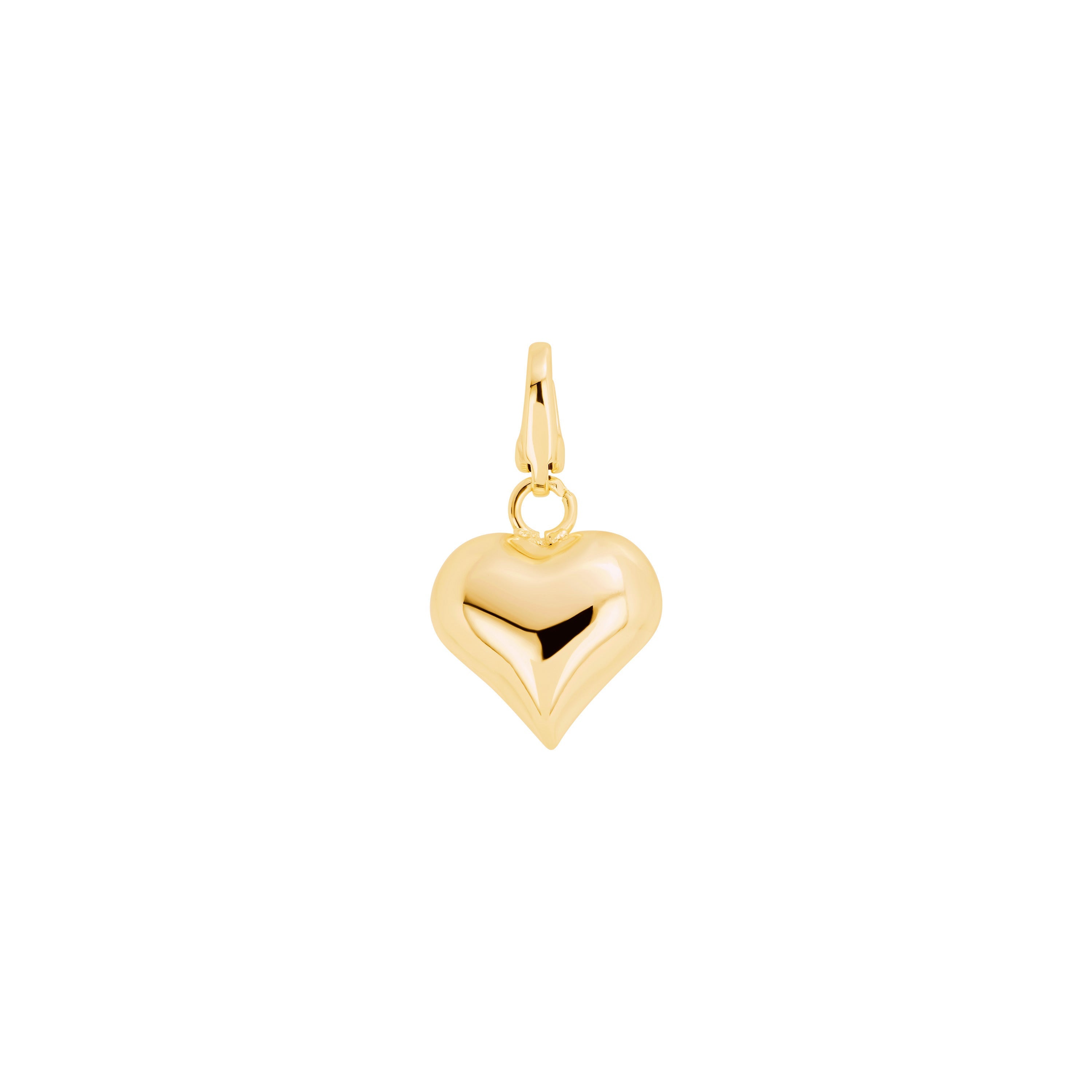 Puffed Heart Charm