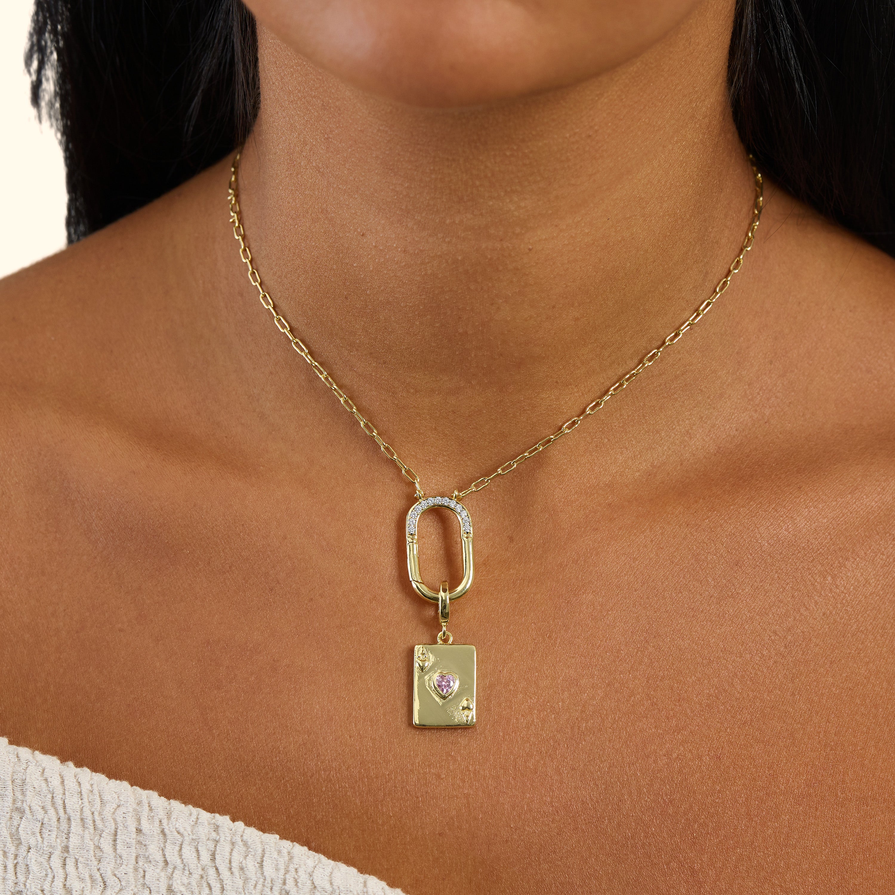 Ace of Hearts Charm