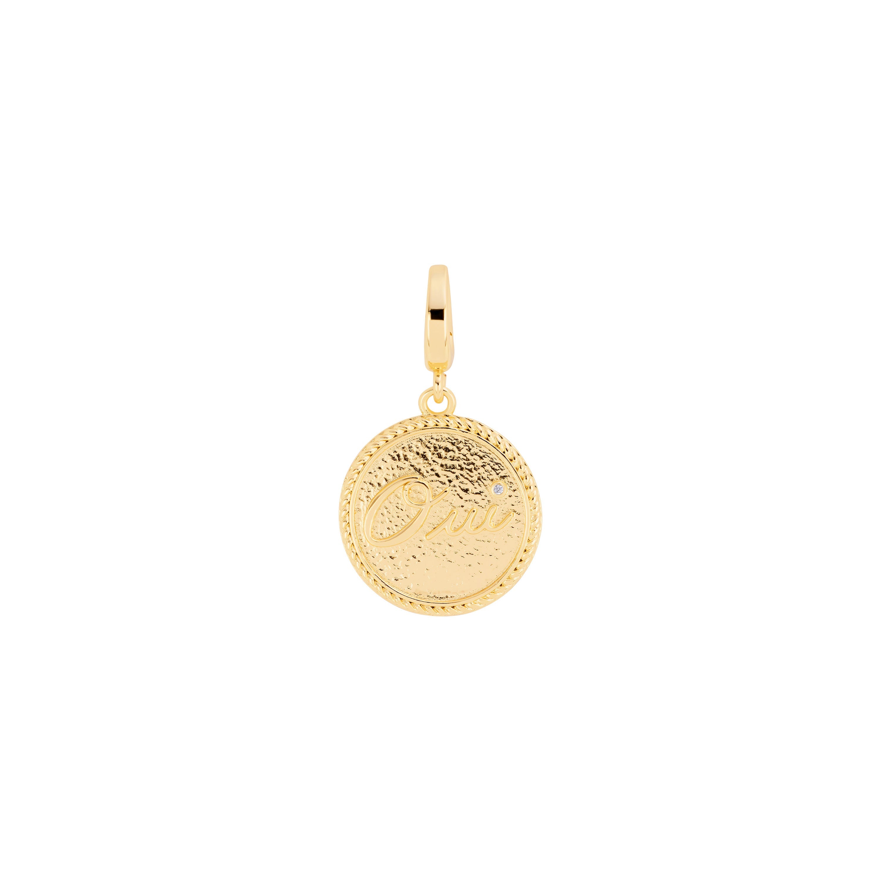Oui Medallion Charm