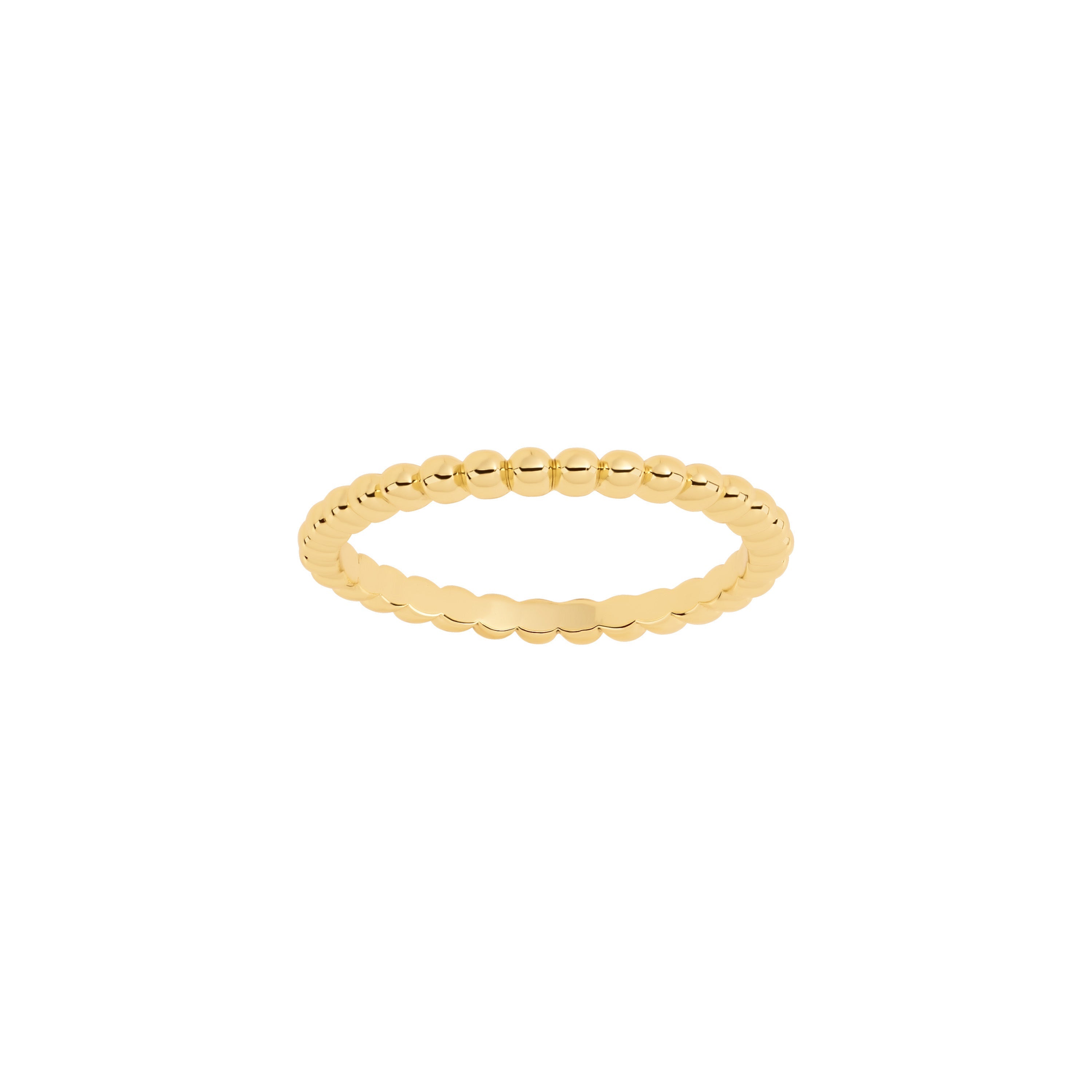 Timeless Beaded Band Ring