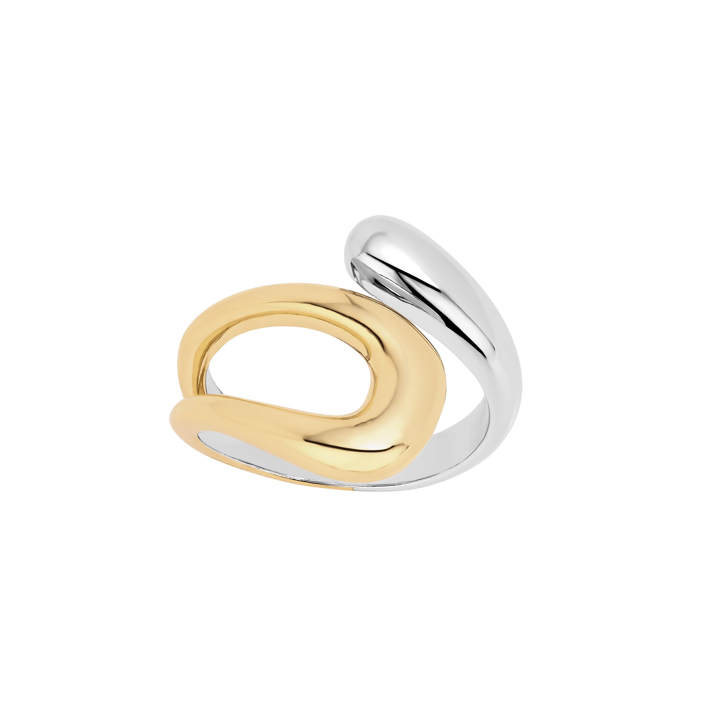 The Deux-Tone Open Bypass Ring