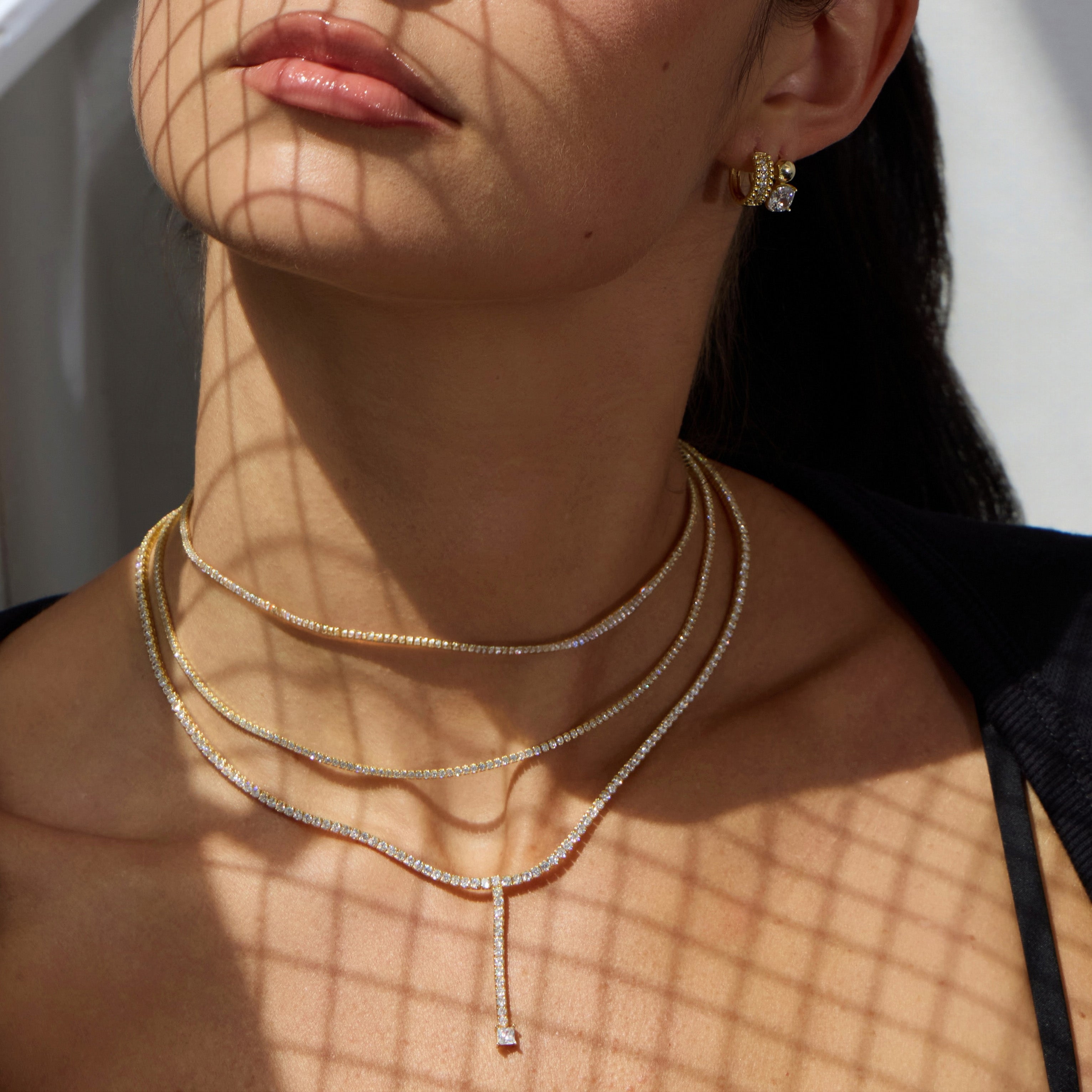 Riviera Tennis Y Necklace