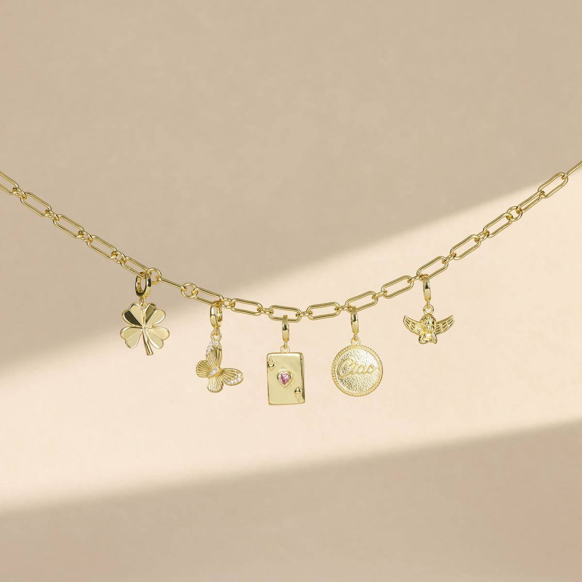 Puffed Heart Charm