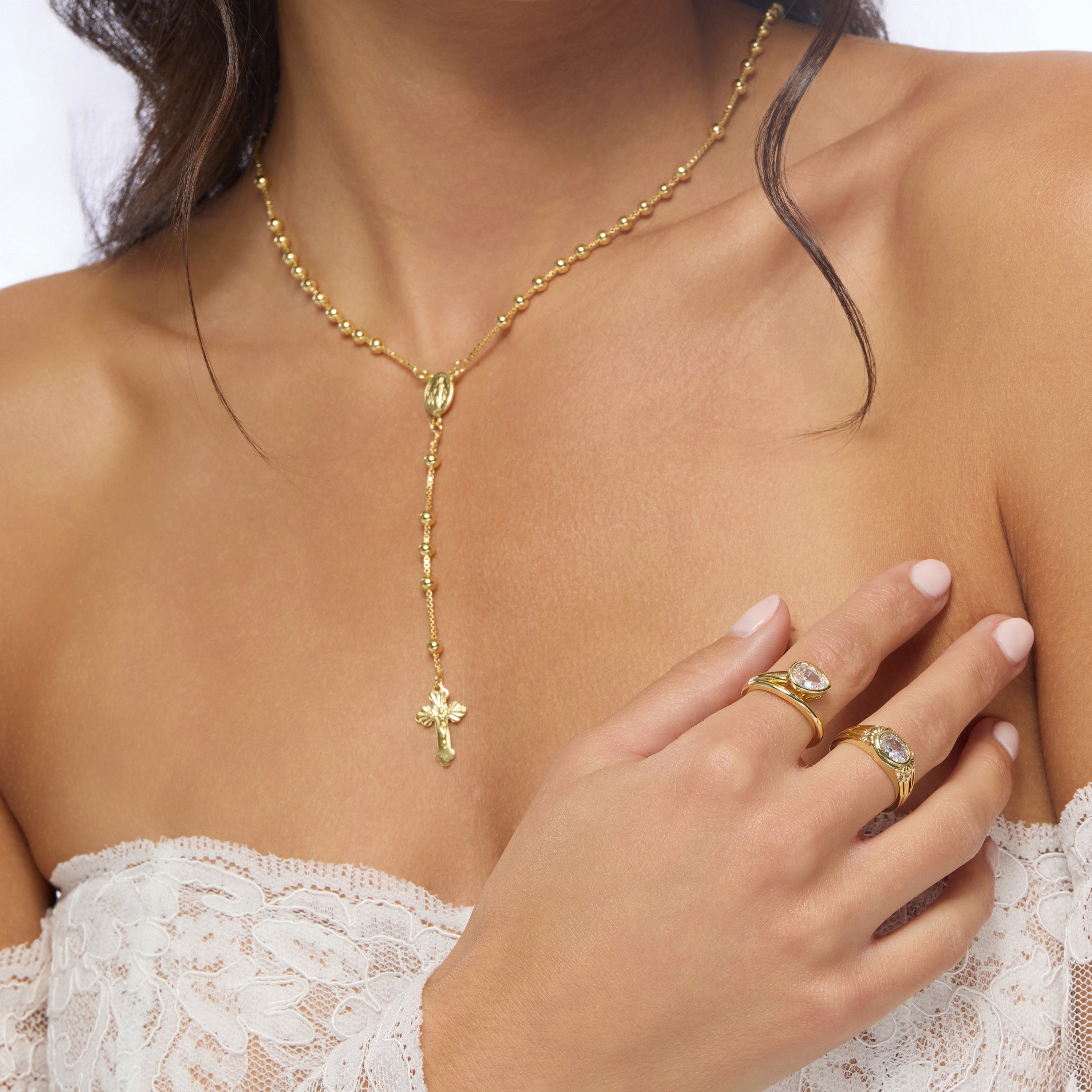 Rosary of Light Necklace