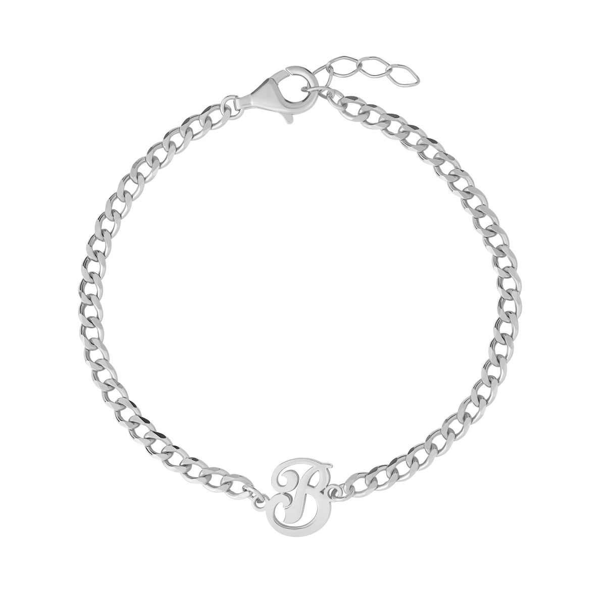 Cursive Initial Bracelet