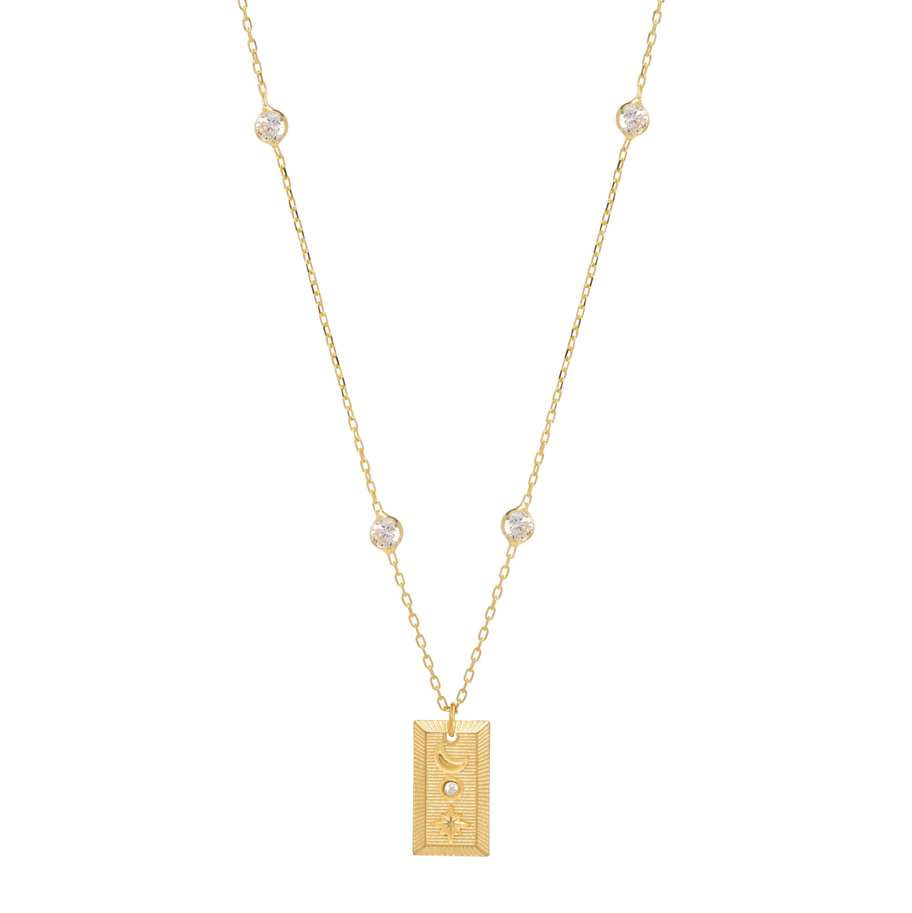 Sempre Medallion Pendant Necklace