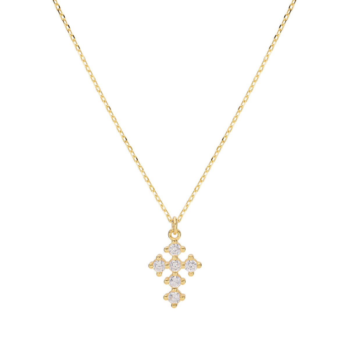Amore Cross Pendant Necklace
