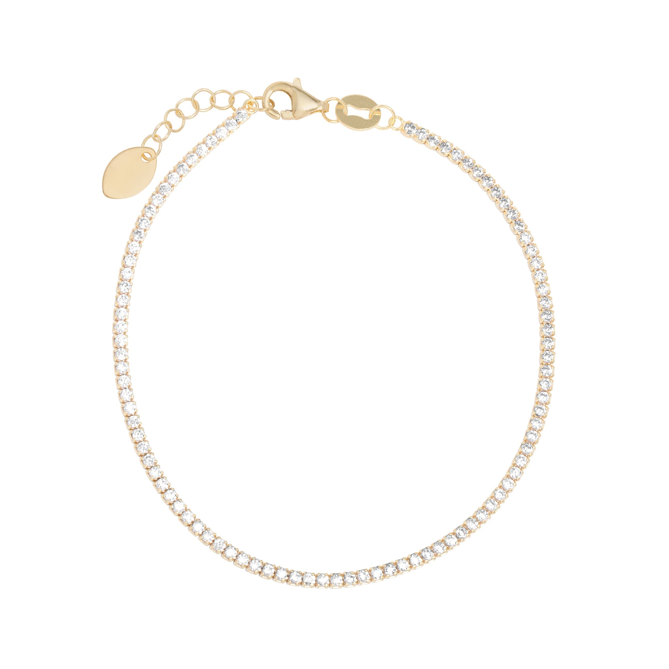Timeless Tennis Anklet