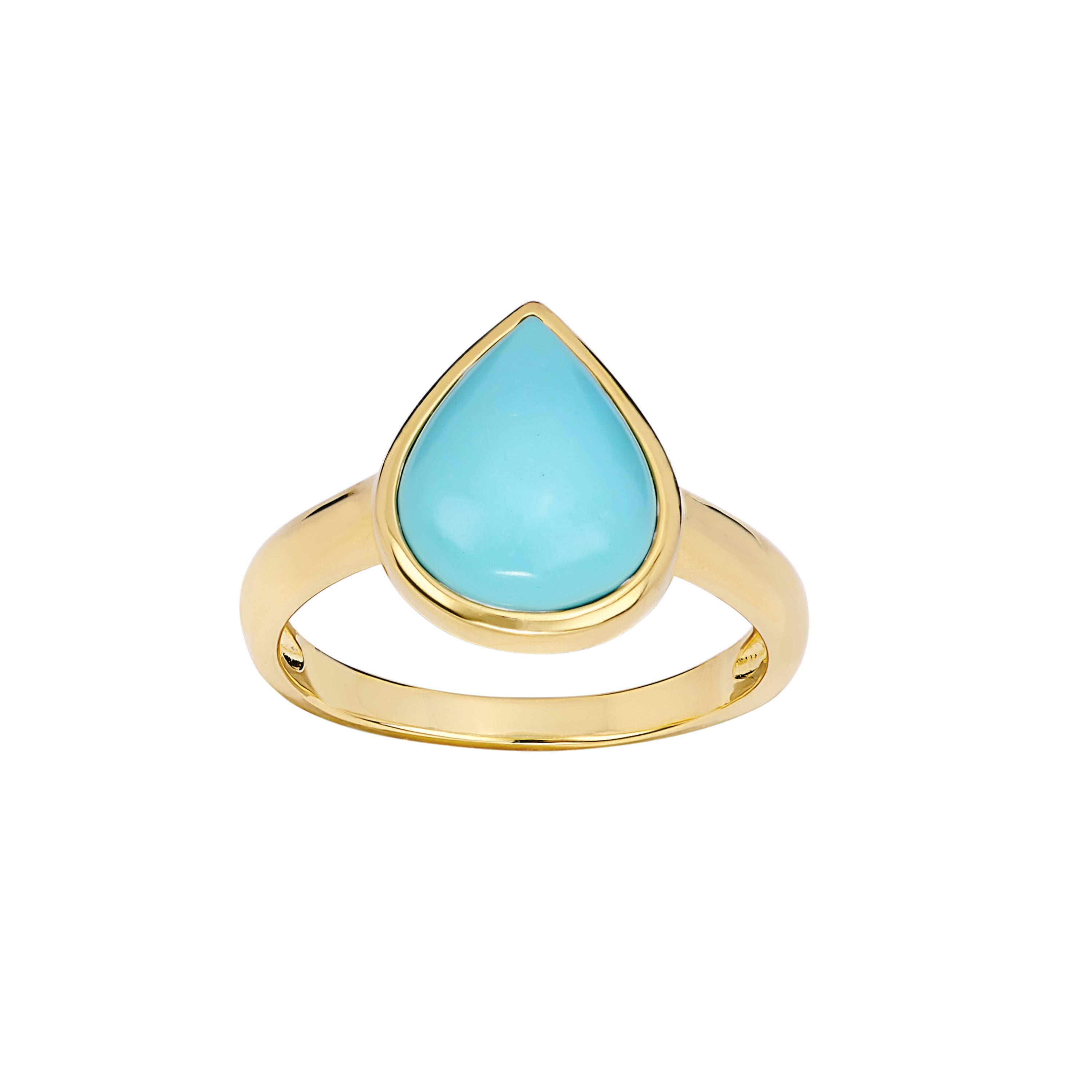 Sedona  Turquoise   Teardrop Ring