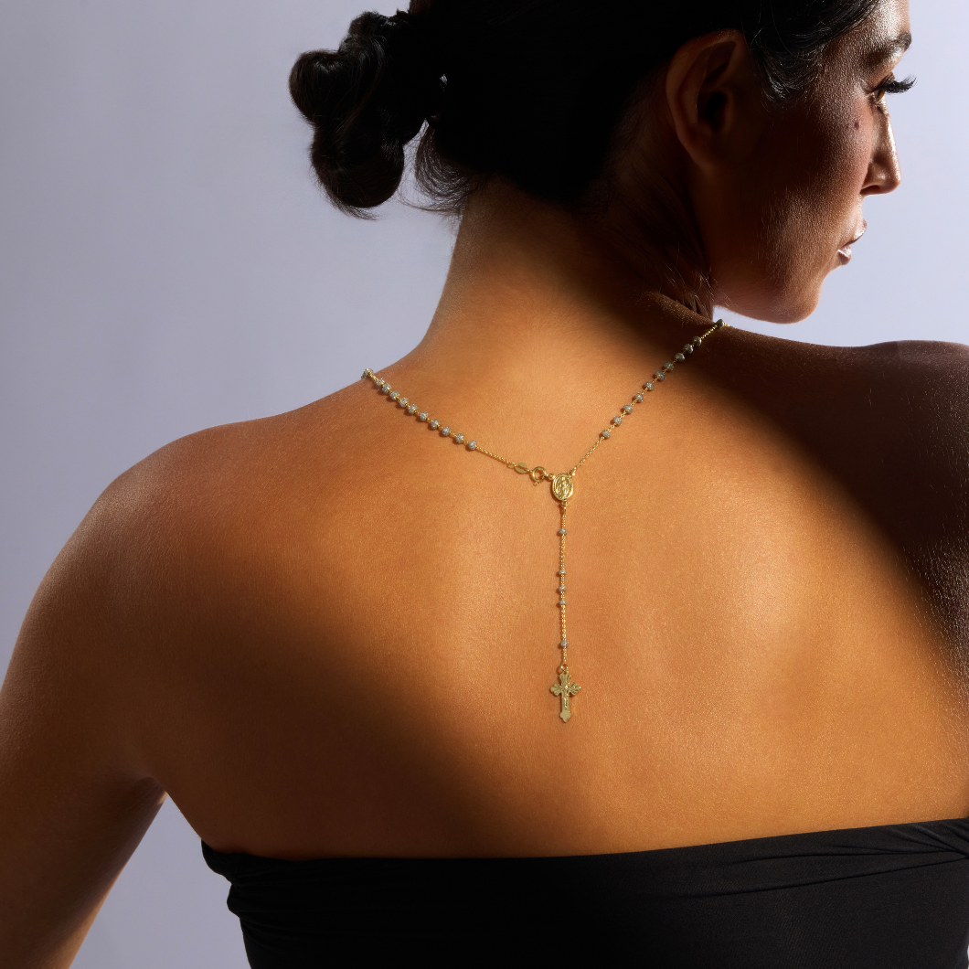 Holy Connection Rosary Necklace