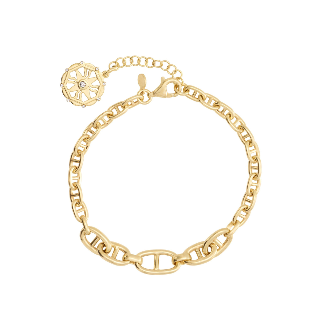 Graduated Mariner Link Bracelet